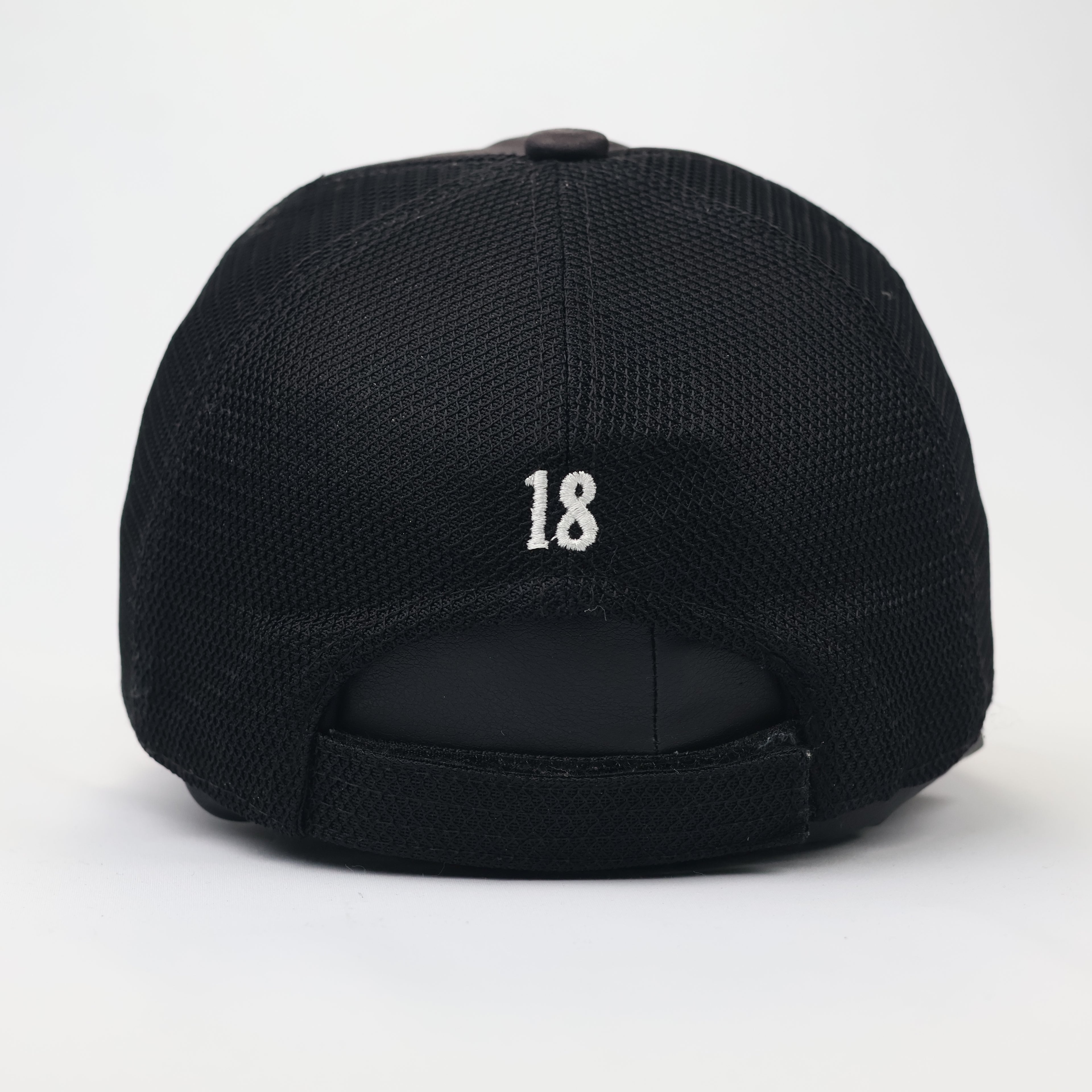 Orange Letter "A" Varsity Style Mesh Back Hat – Thrifted Black