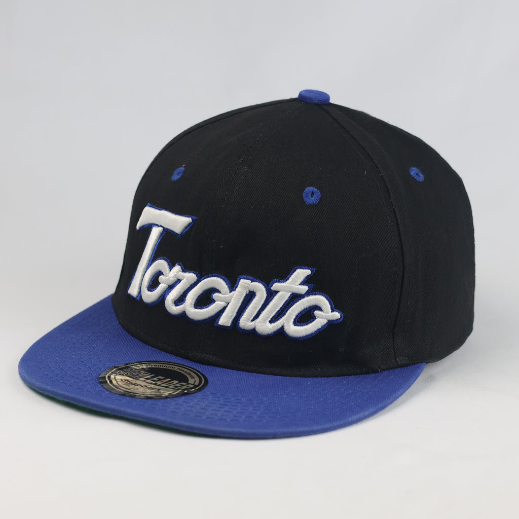 Thrifted Out Leader Toronto Script Two-Tone Snapback Hat | 10809