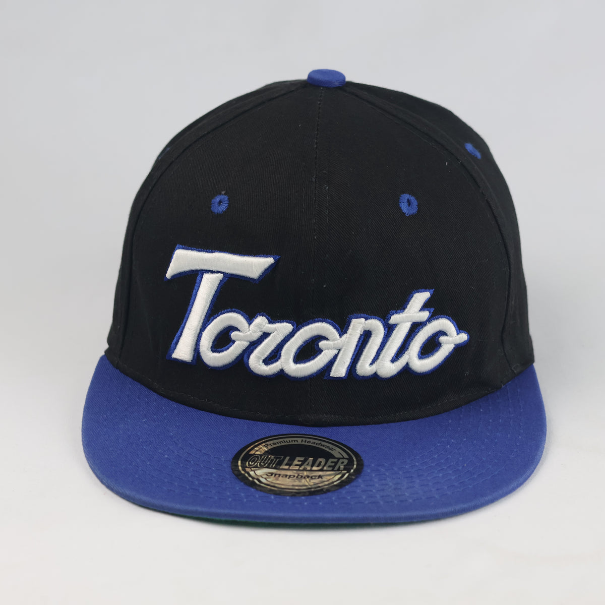 Thrifted Out Leader Toronto Script Two-Tone Snapback Hat | 10809