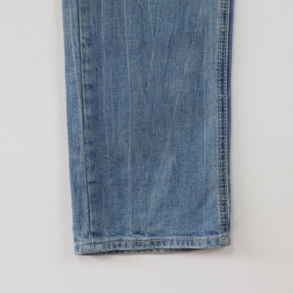 Thrifted Nix Men's Light Blue Straight Leg Jeans 34 Waist/ J1031