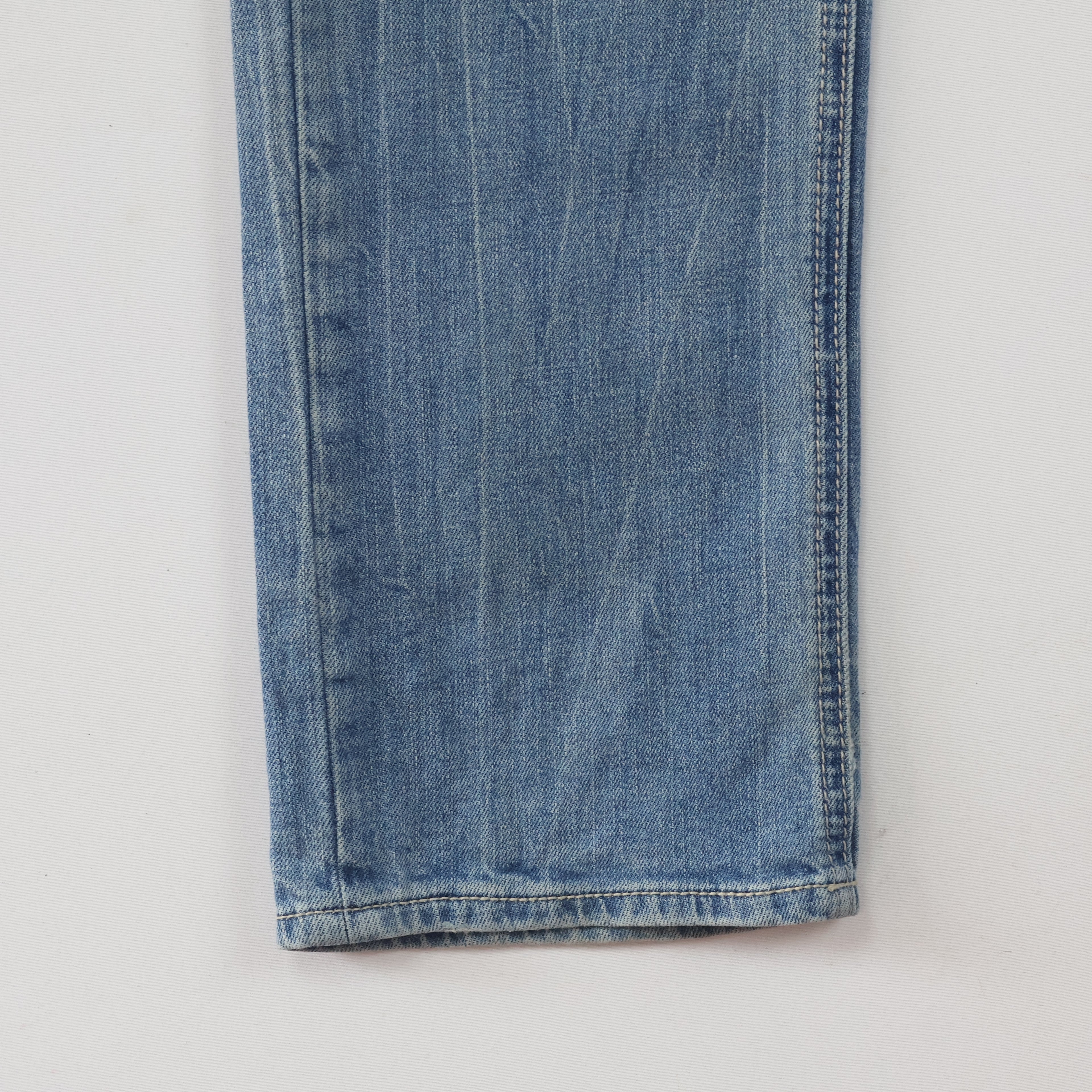 Thrifted Nix Men's Light Blue Straight Leg Jeans 34 Waist/ J1031