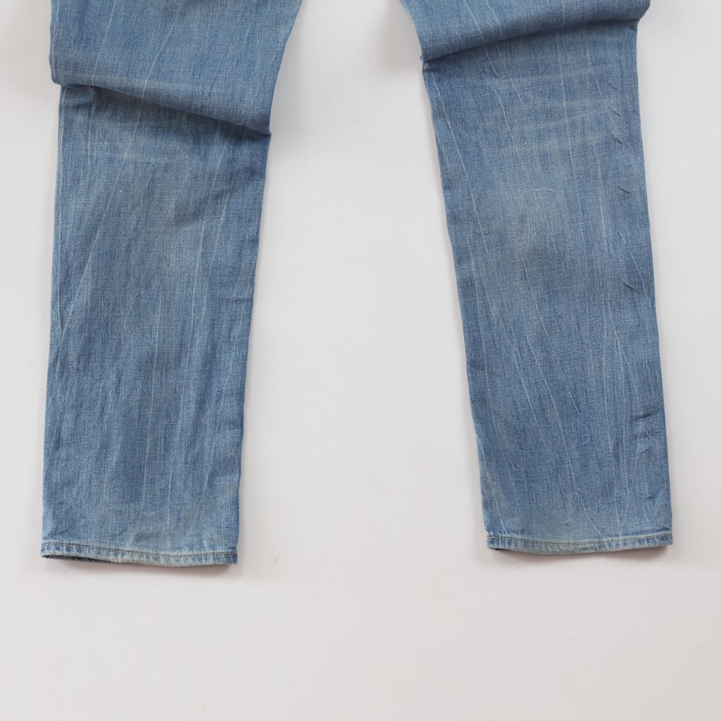 Thrifted Nix Men's Light Blue Straight Leg Jeans 34 Waist/ J1031