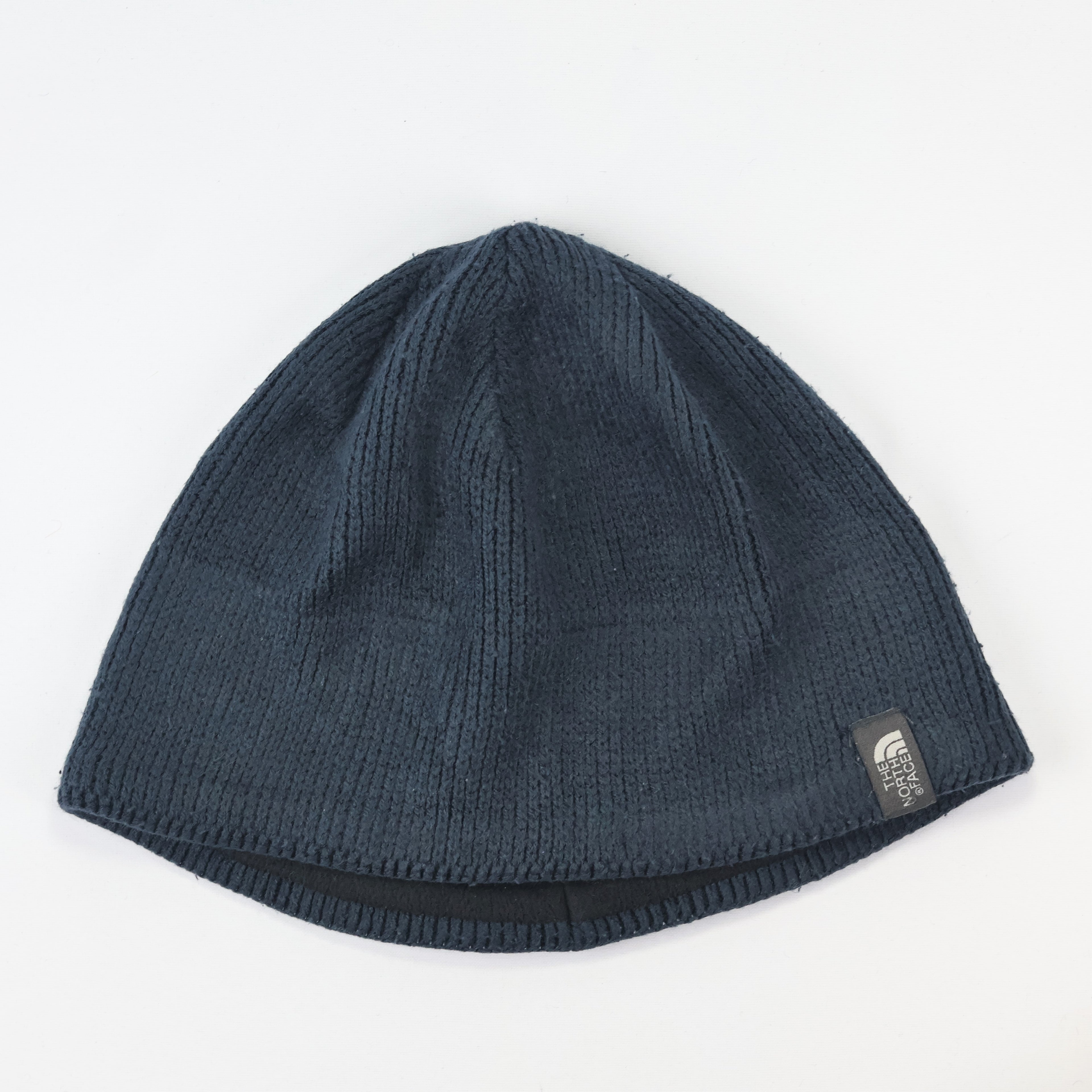 Premium The North Face Winter Thrifted Cap – Black Cuffed Logo Box Beanie