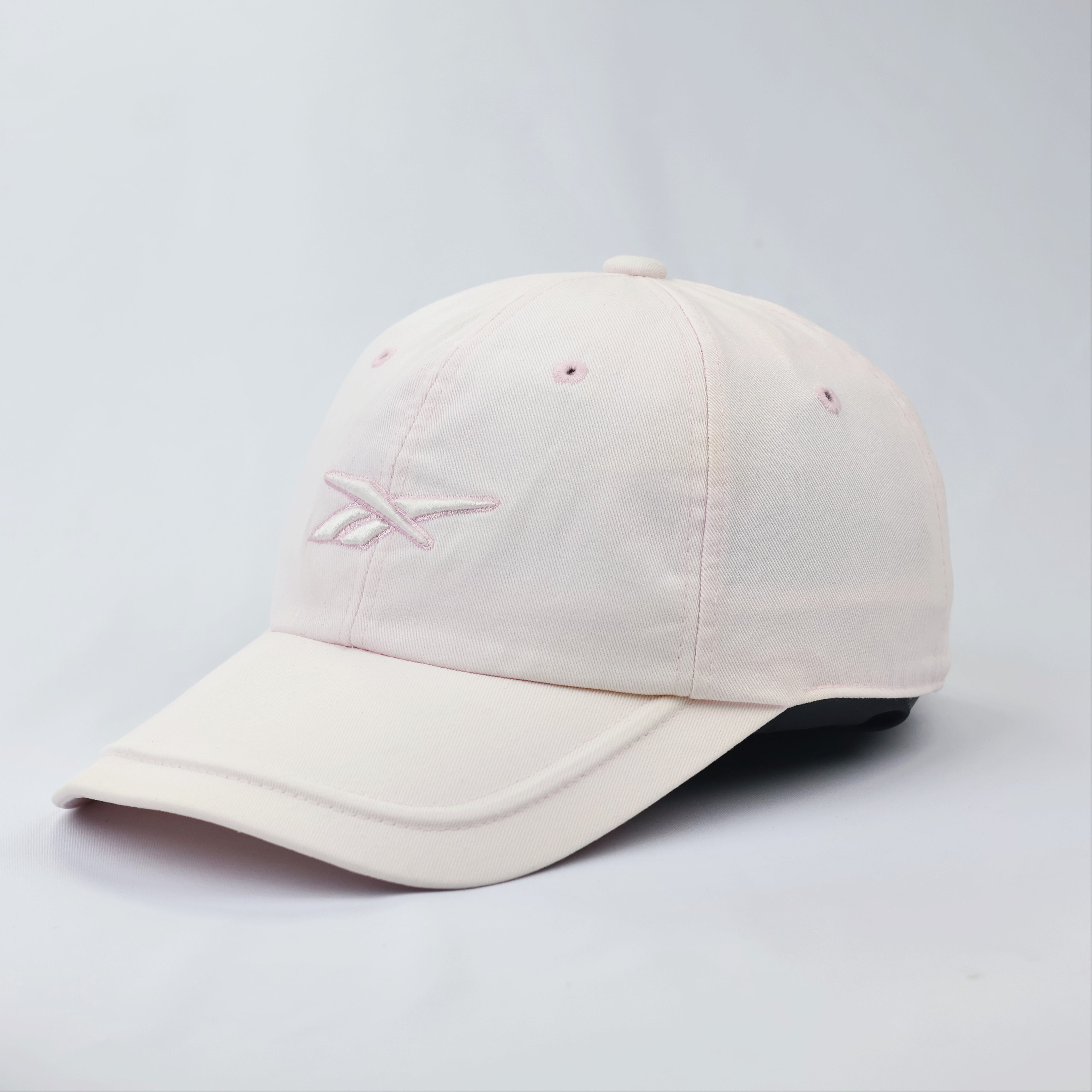 Vintage Reebok Pastel Pink Baseball Cap - Embroidered Logo