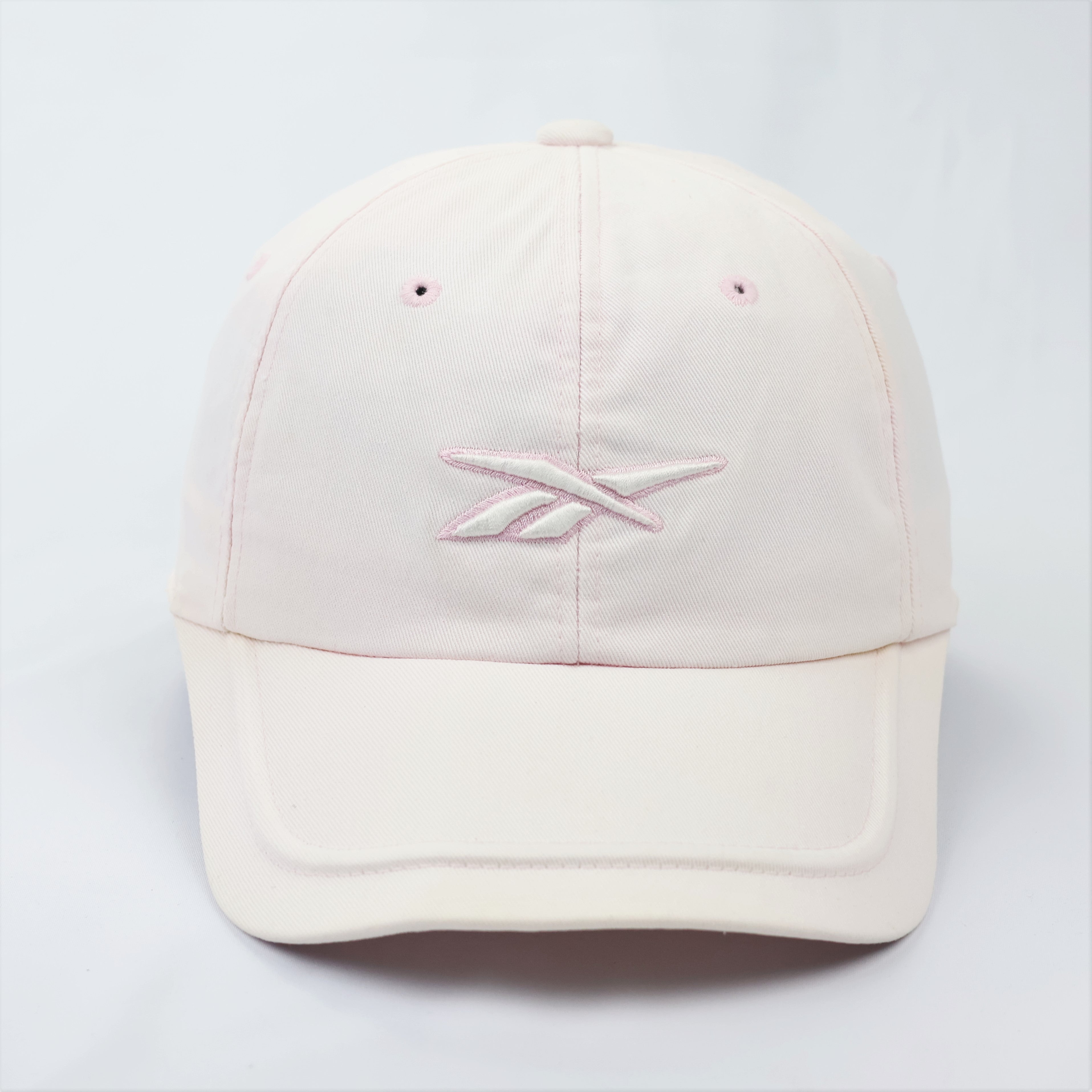 Vintage Reebok Pastel Pink Baseball Cap - Embroidered Logo