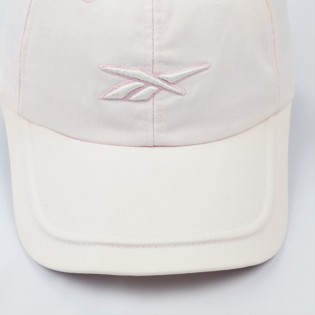 Vintage Reebok Pastel Pink Baseball Cap - Embroidered Logo