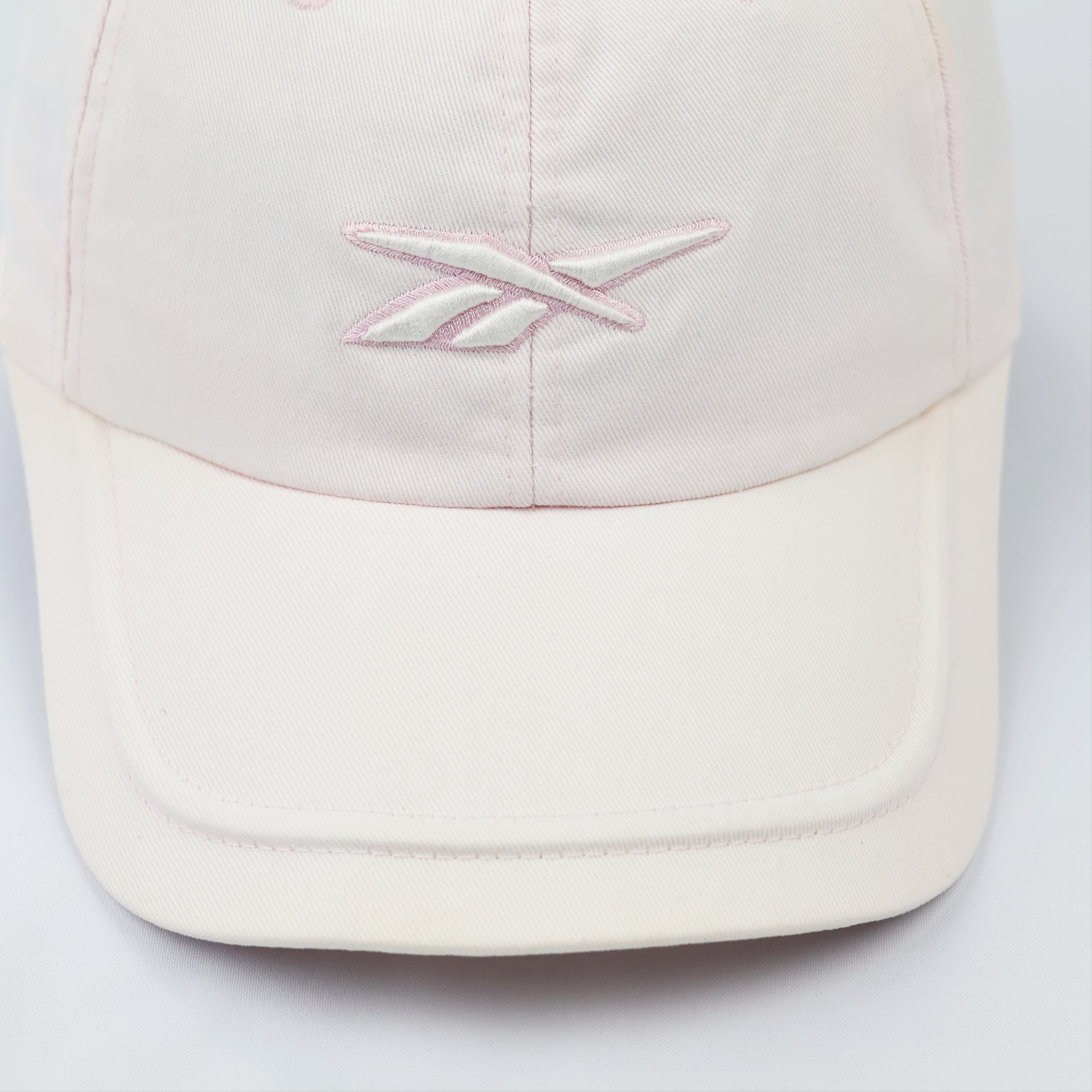 Vintage Reebok Pastel Pink Baseball Cap - Embroidered Logo