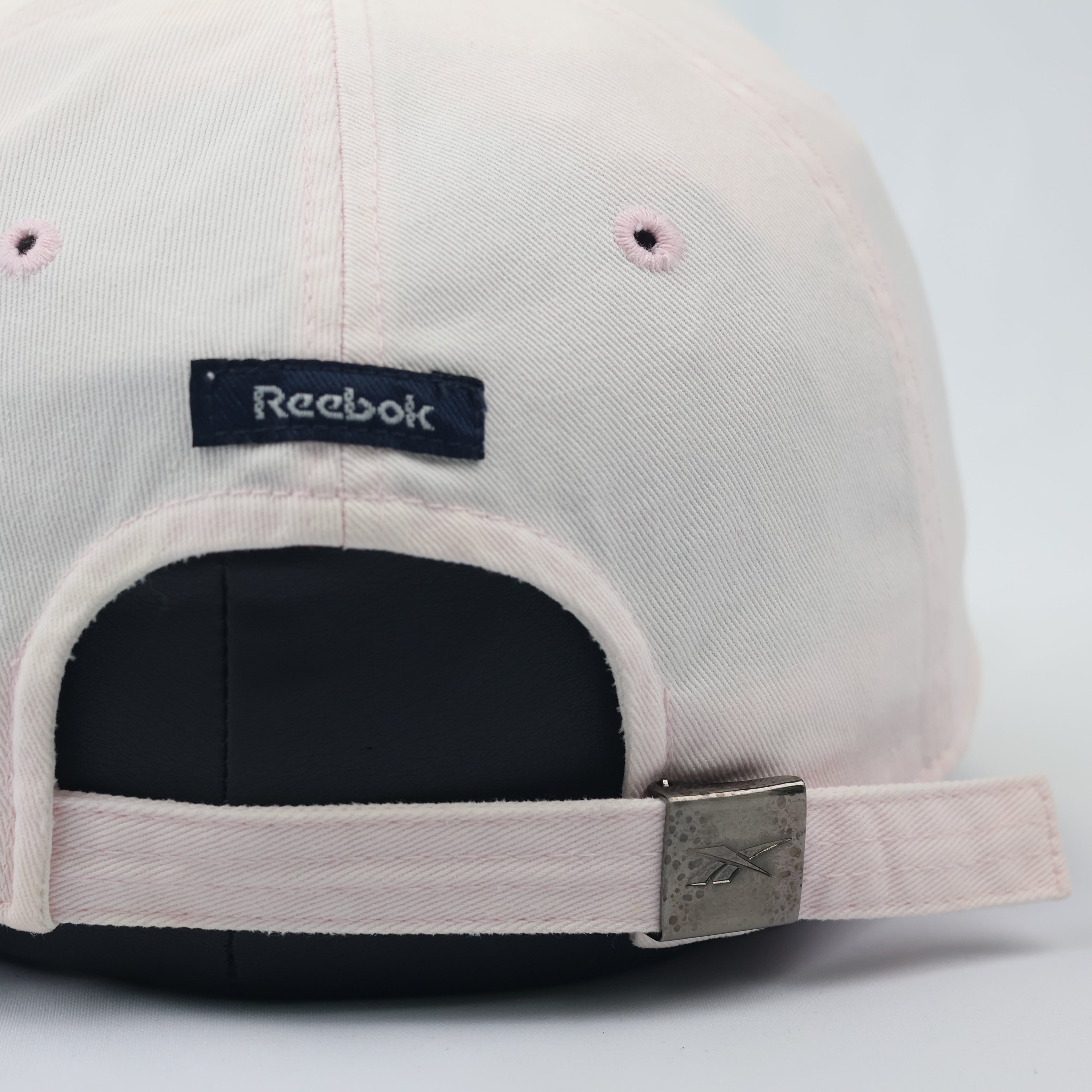 Vintage Reebok Pastel Pink Baseball Cap - Embroidered Logo