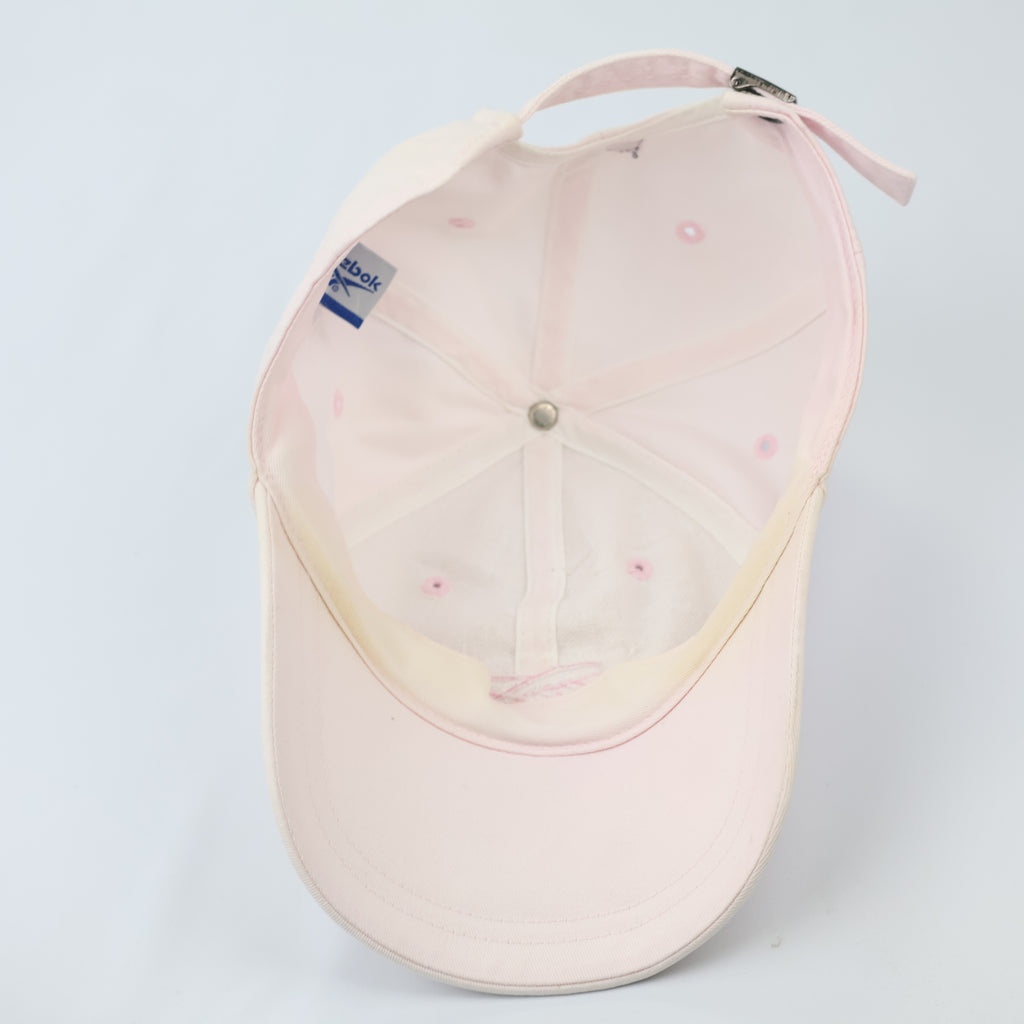 Vintage Reebok Pastel Pink Baseball Cap - Embroidered Logo