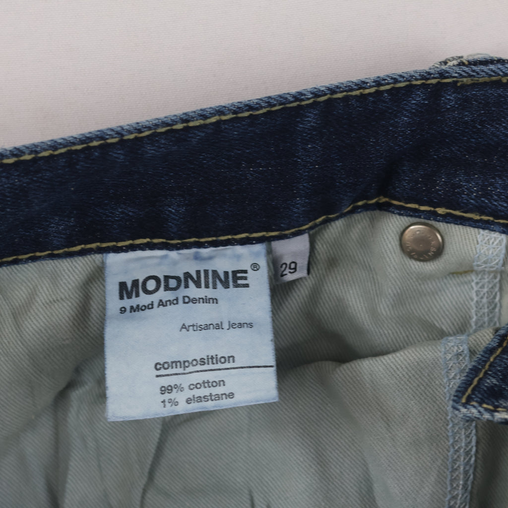 Vintage MOD.9 Men's Medium Wash Thrifted Denim Jeans 30 Waist/ J1043