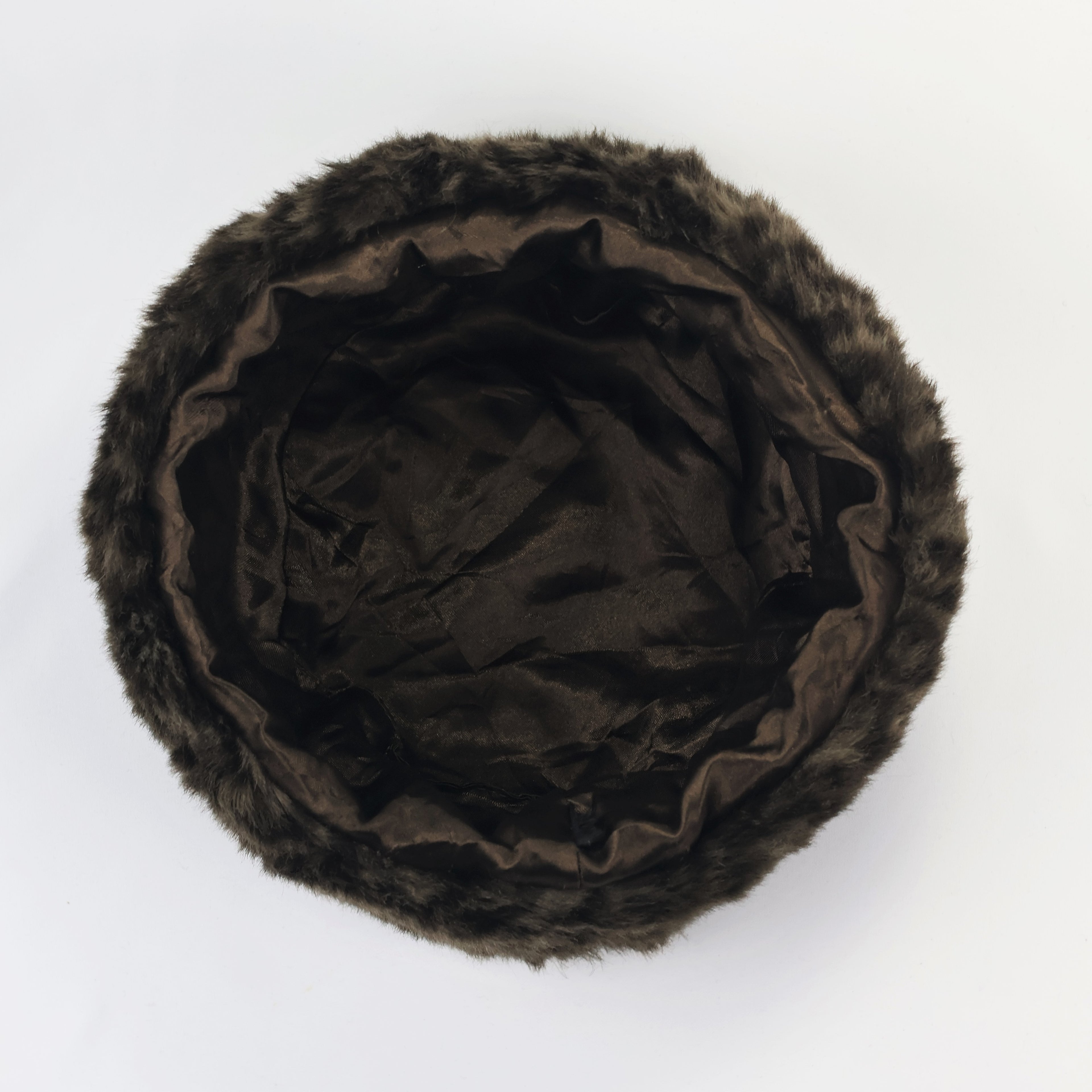 Golden FUR Black Ribbed Thrifted Beanie – Signature Logo Patch Winter Hat