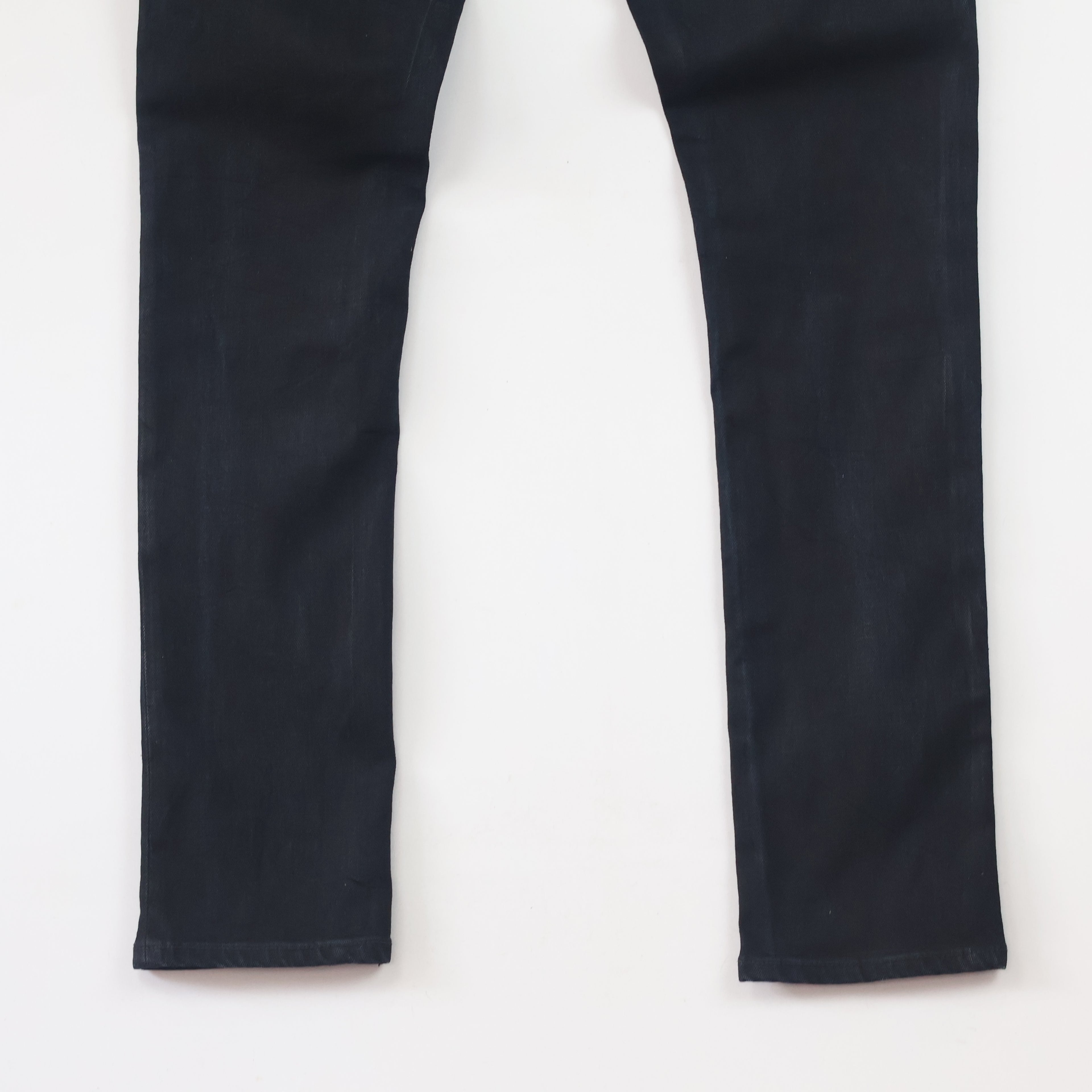 Thrifted Nudie Jeans Co Men's Slim Fit Black Jeans 30 Waist/ J1042