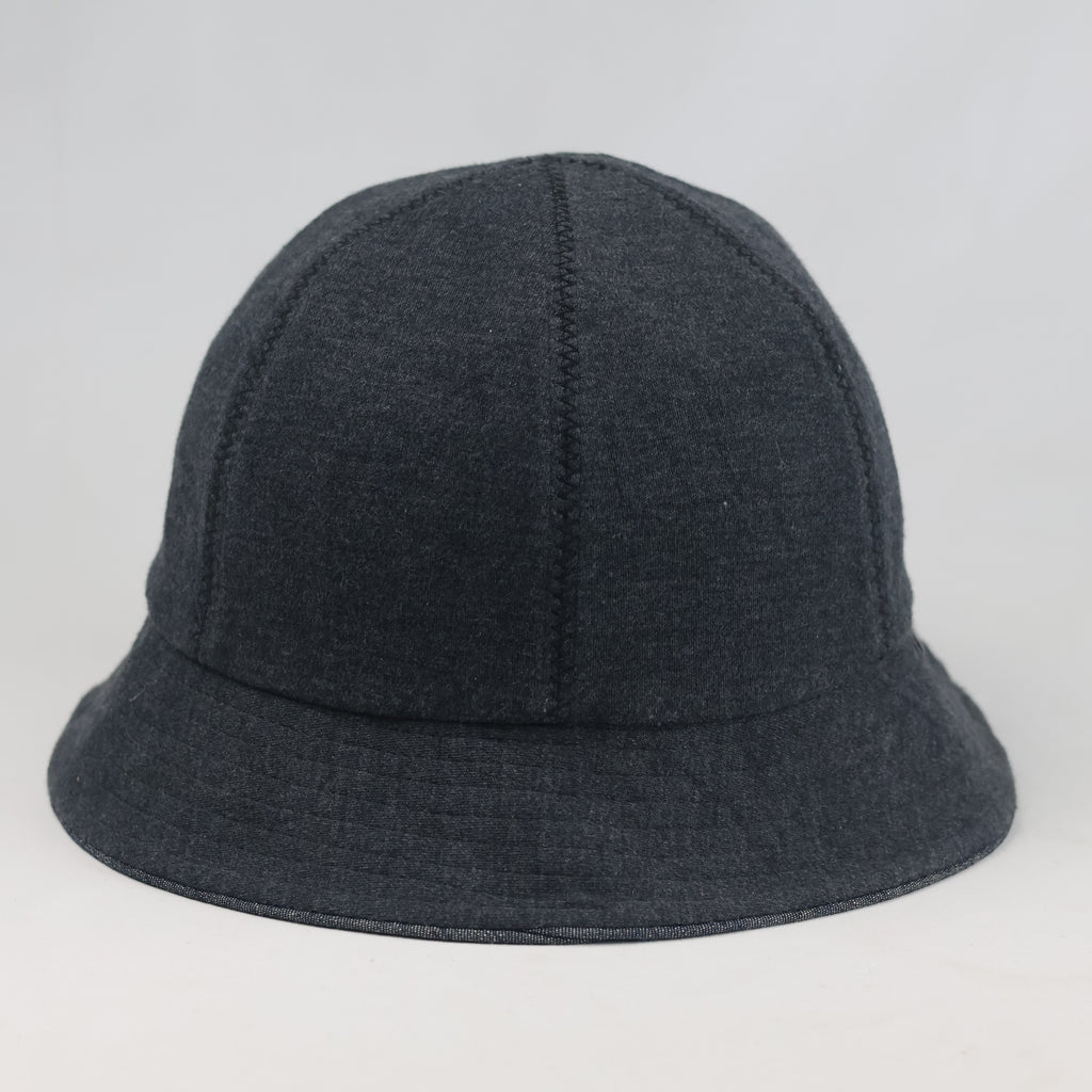Thrifted LeCaf Number 86 Dark Charcoal Denim Bucket Hat