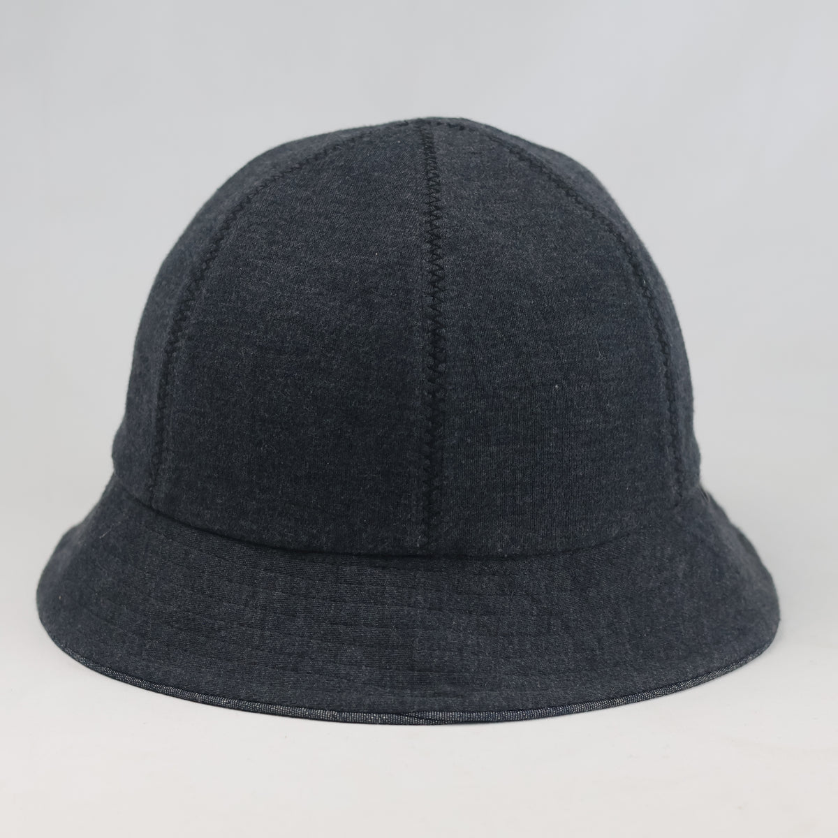 Thrifted LeCaf Number 86 Dark Charcoal Denim Bucket Hat