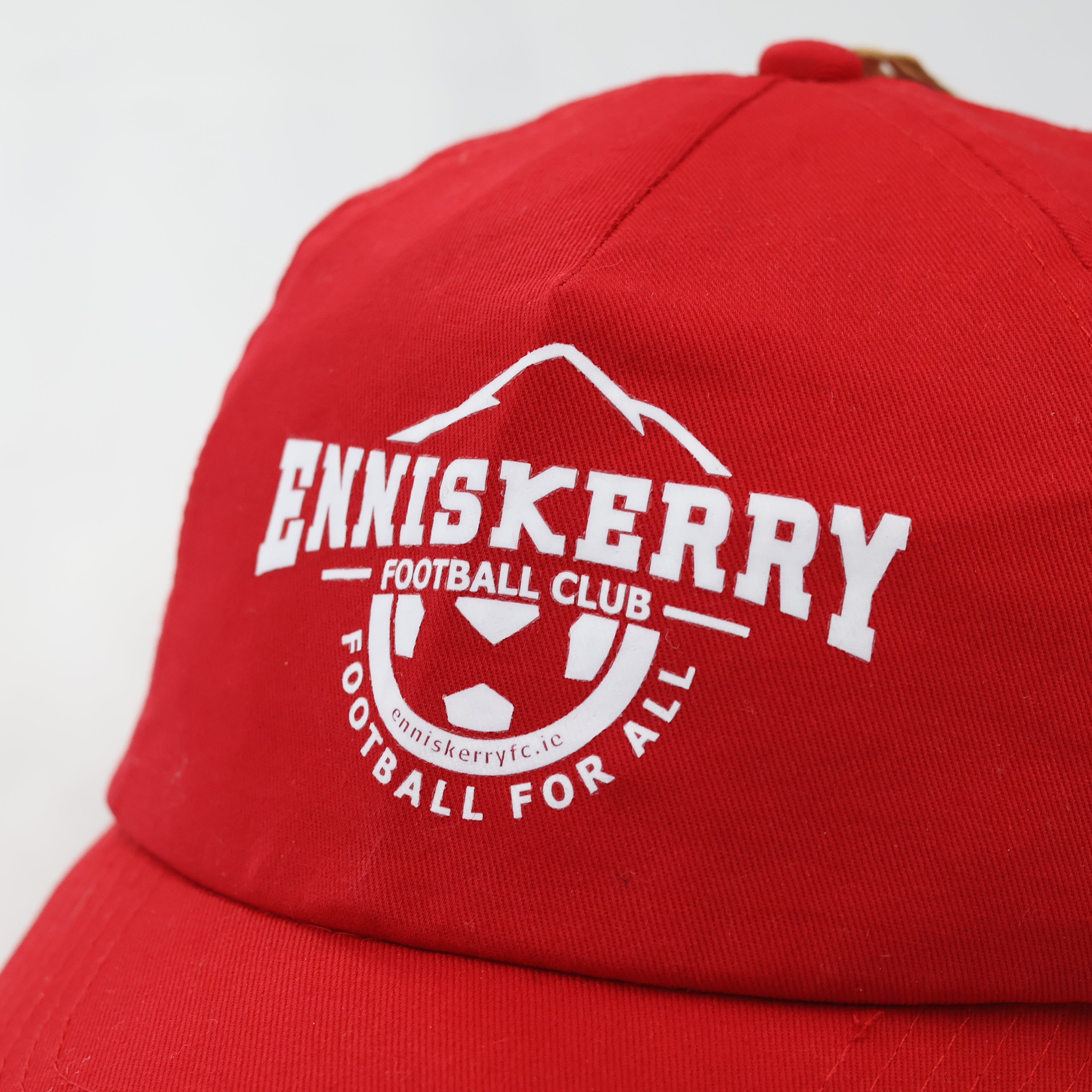 Beechfield Enniskerry Football Club Red Vintage Cap