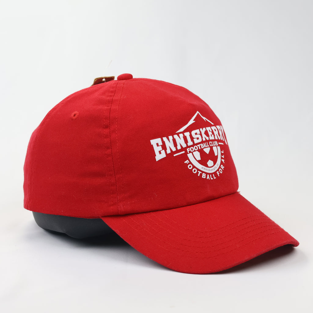 Beechfield Enniskerry Football Club Red Vintage Cap