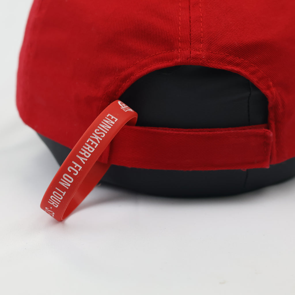 Beechfield Enniskerry Football Club Red Vintage Cap