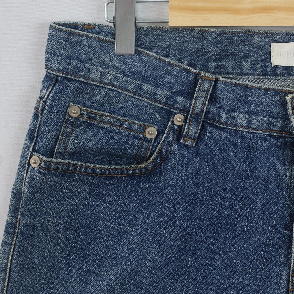 Thrifted Thisisneverthat Men's Blue Ripped Jeans 32-34 Waist/ J1040