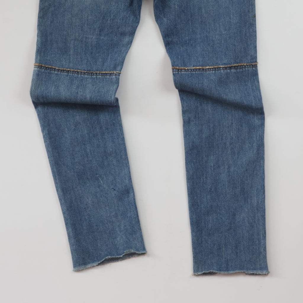 Thrifted Thisisneverthat Men's Blue Ripped Jeans 32-34 Waist/ J1040