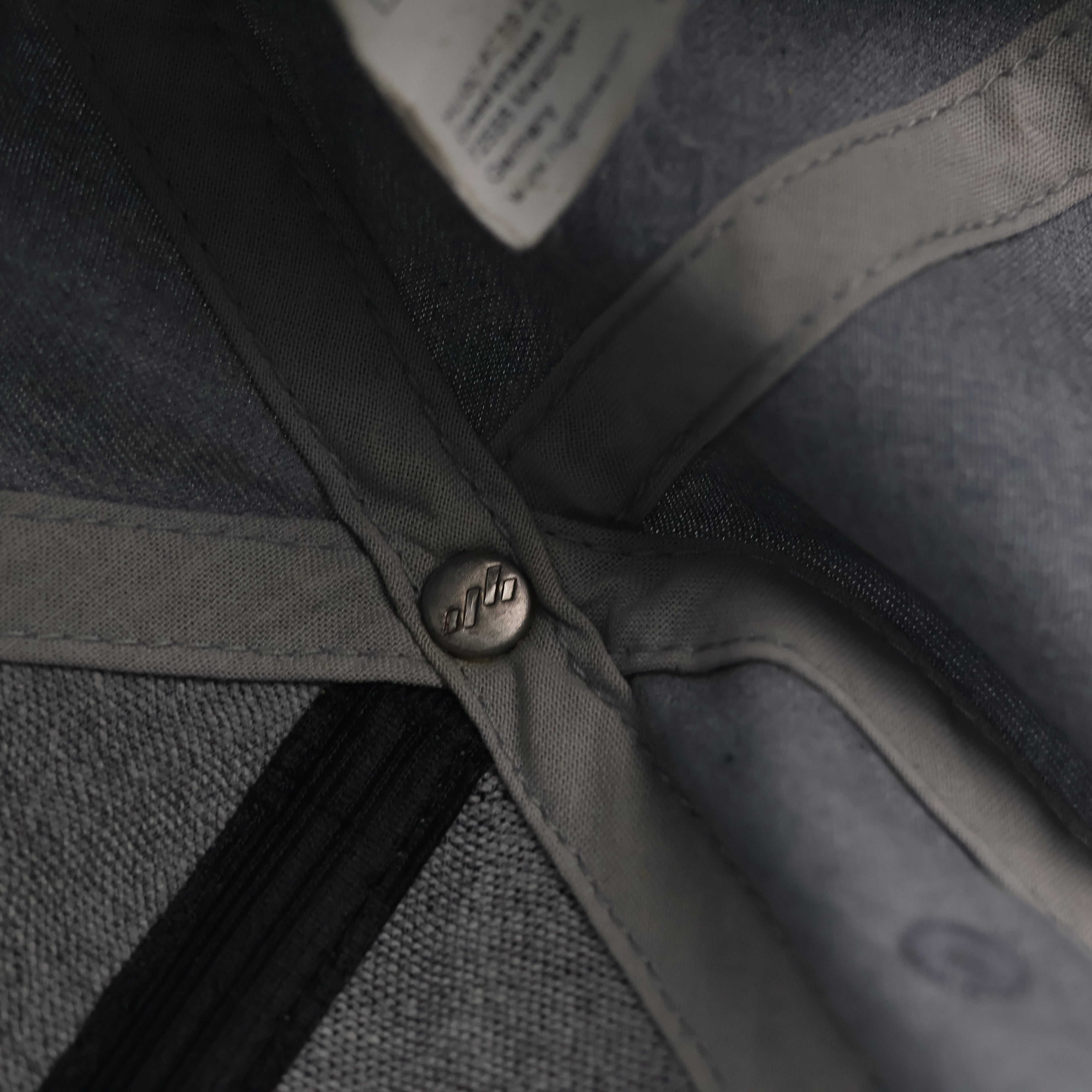 Hugo Boss Grey Vintage Thrifted Baseball Cap - Authentic Thrifted