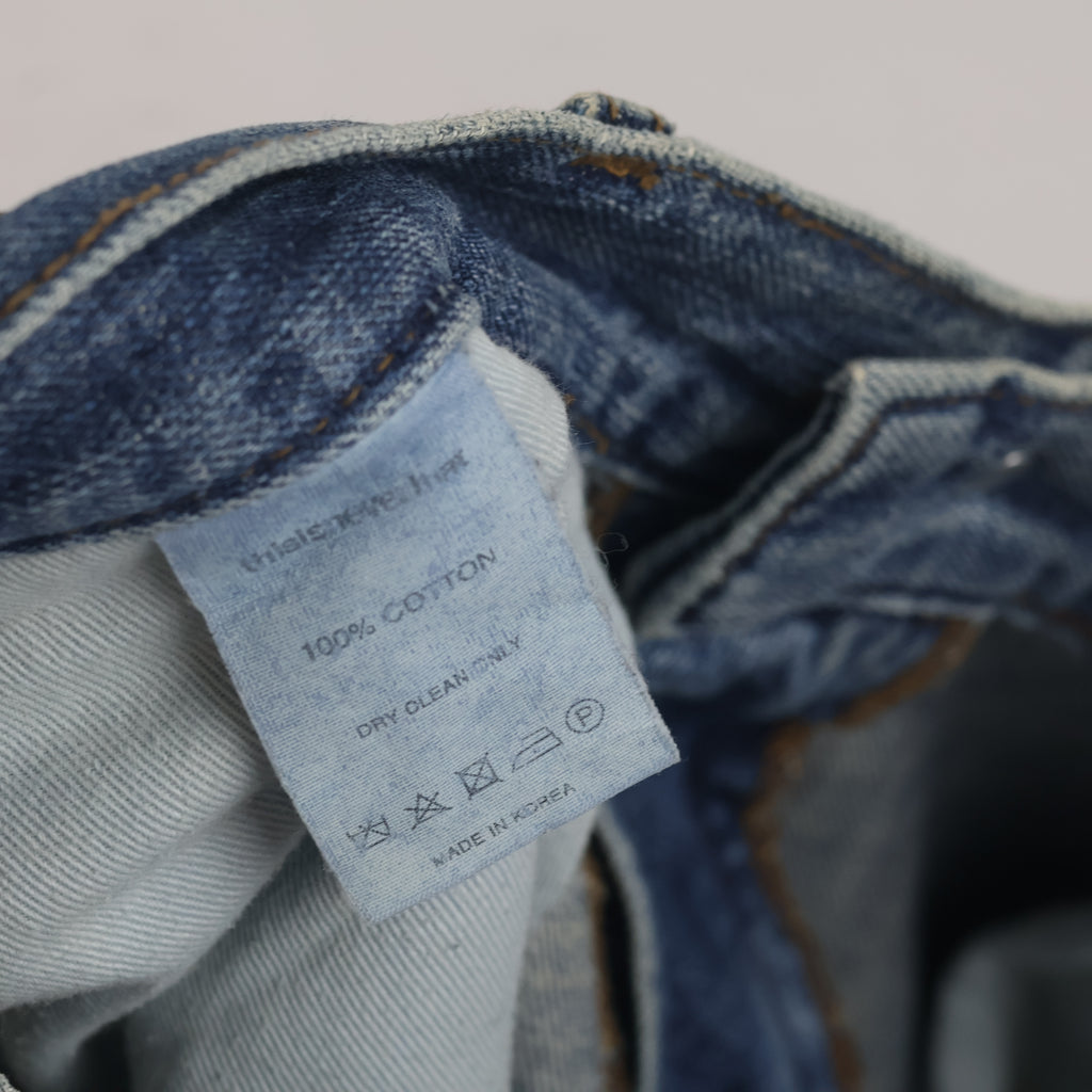 Thrifted Thisisneverthat Men's Blue Ripped Jeans 32-34 Waist/ J1040