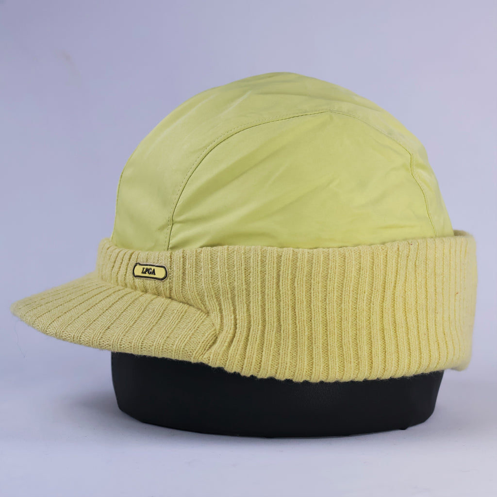 Yellow Beanie – Minimalist Women's Streetwear Headwear