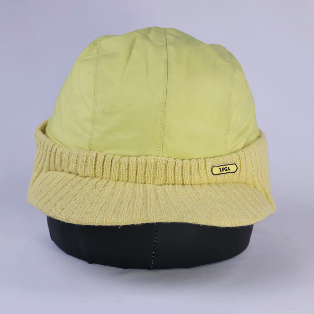 Yellow Beanie – Minimalist Women's Streetwear Headwear