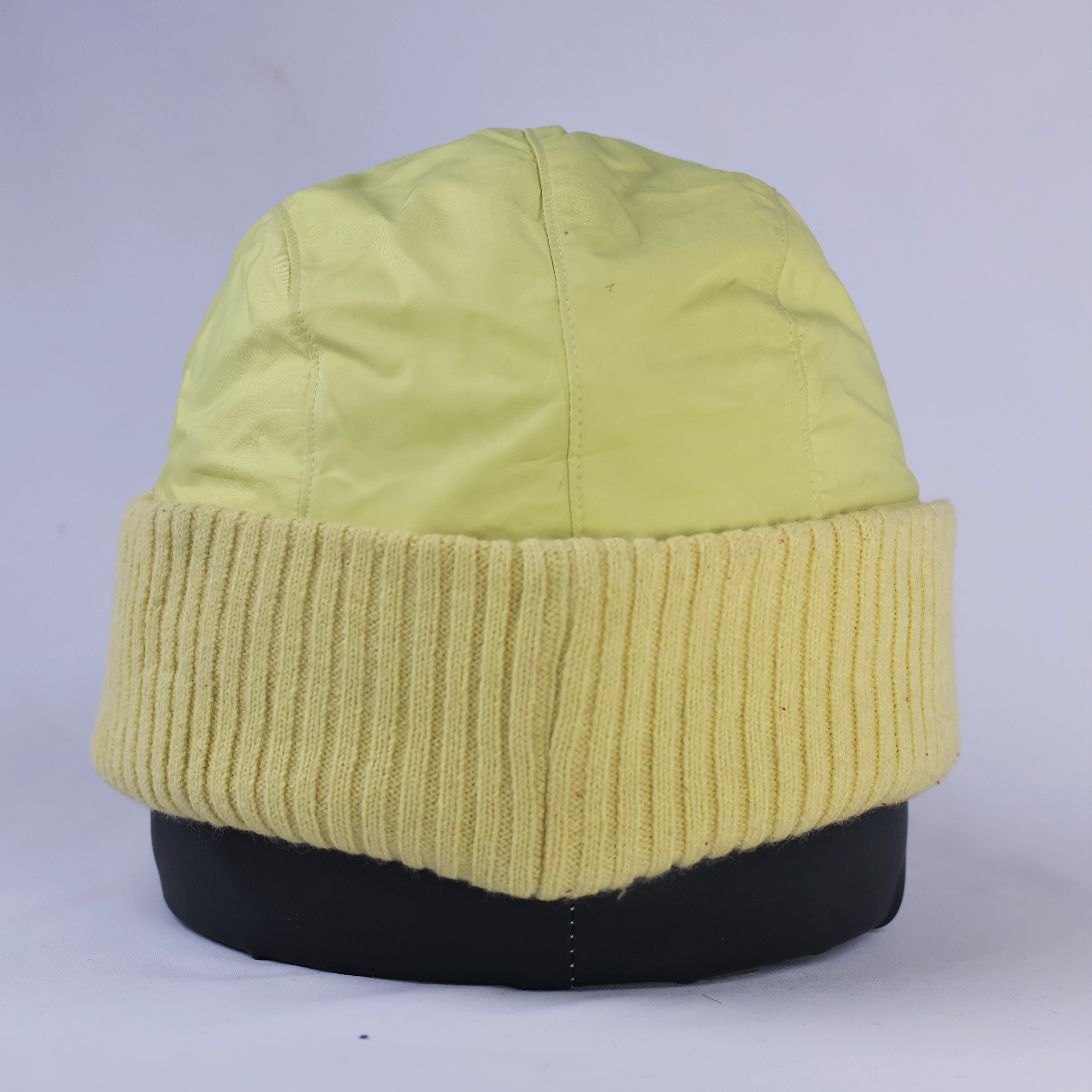Yellow Beanie – Minimalist Women's Streetwear Headwear