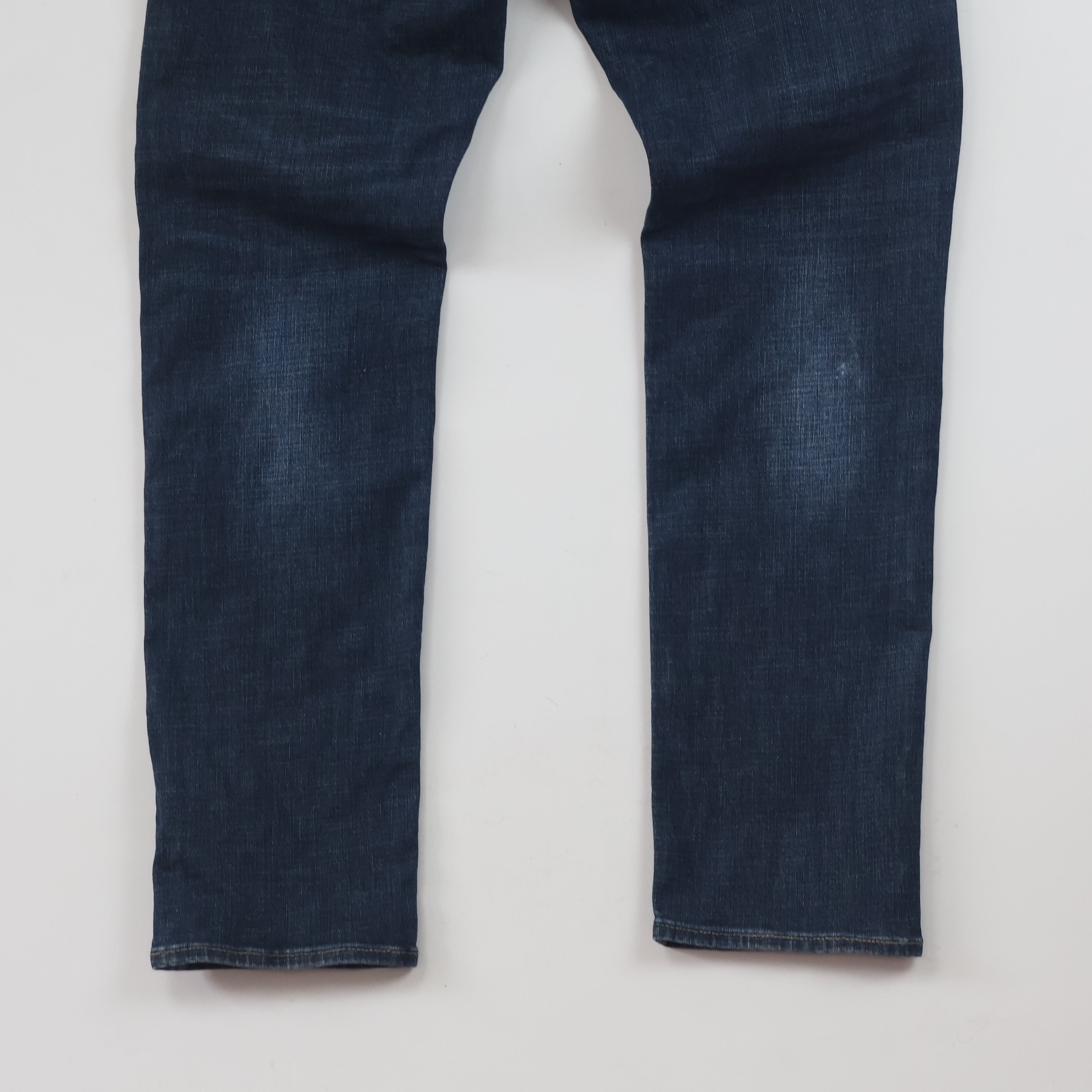 Thrifted Jambangee Men's Deep Indigo Blue Jeans 32-34 Waist/ J1038
