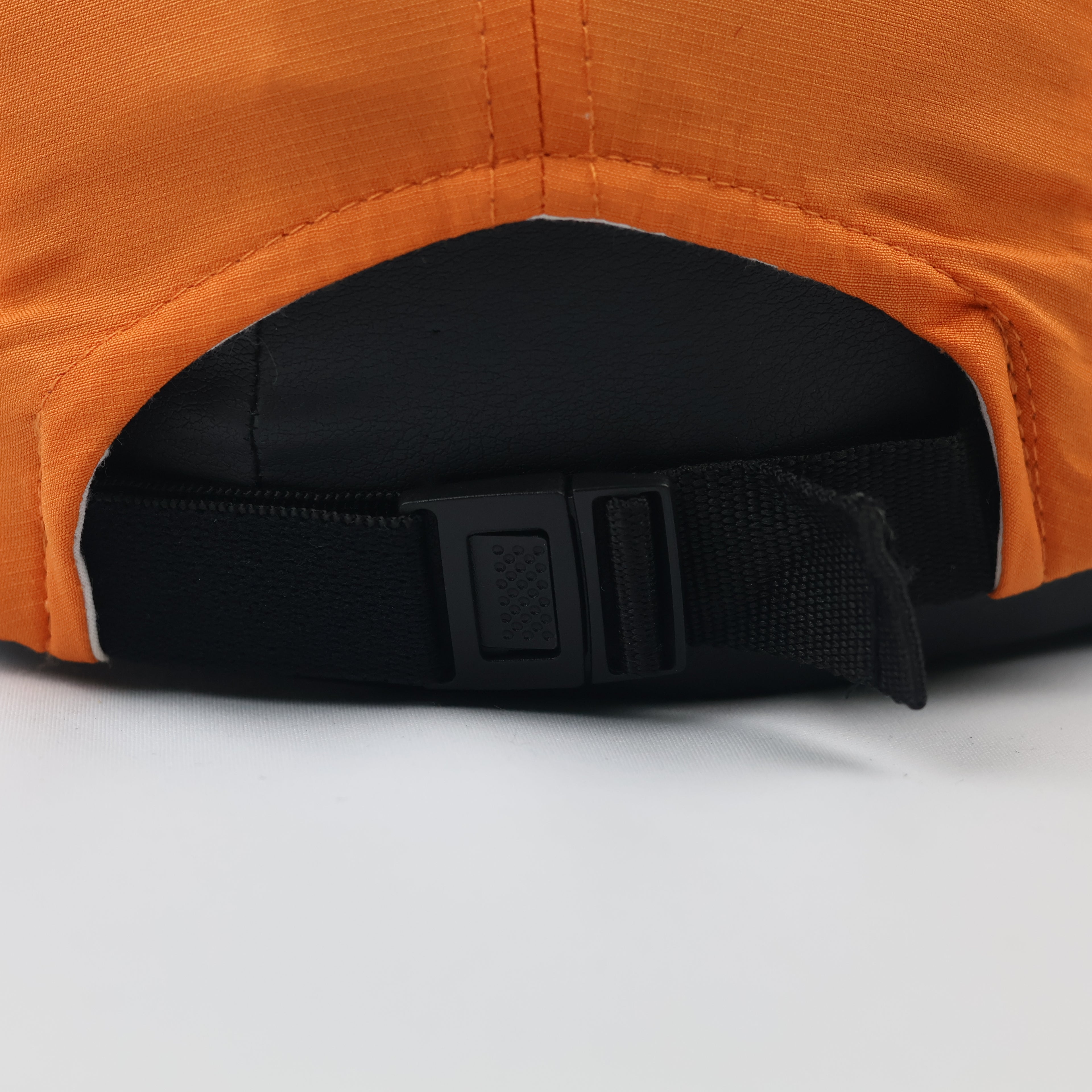 Breathable Orange Mesh Performance Running Cap - Quick Dry