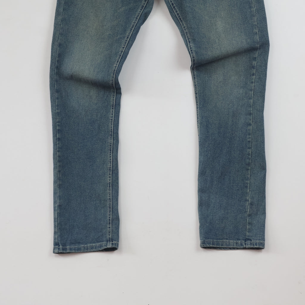 Thrifted Denim Supply Men's Faded Blue Denim Jeans 30-32 Waist/ J1037