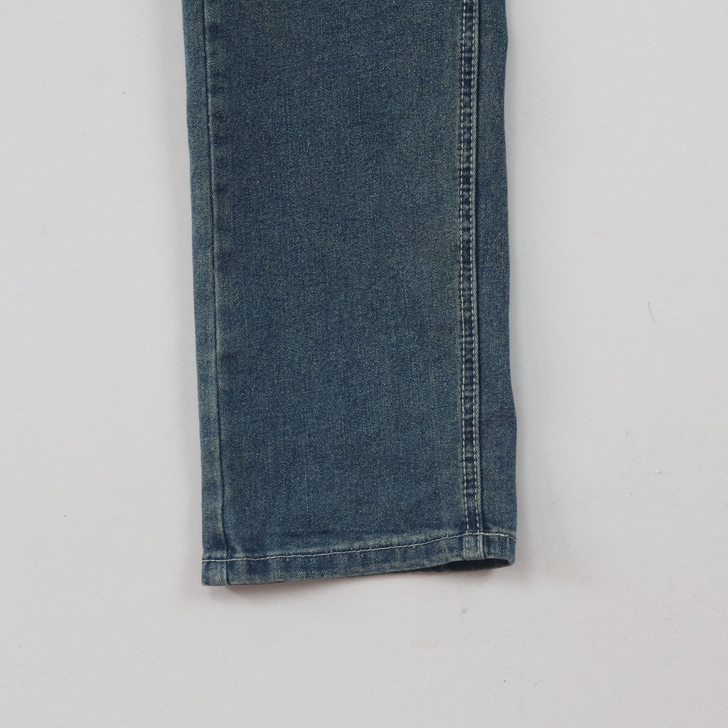 Thrifted Denim Supply Men's Faded Blue Denim Jeans 30-32 Waist/ J1037