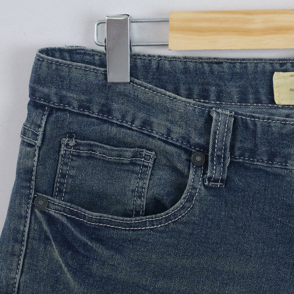 Thrifted Denim Supply Men's Faded Blue Denim Jeans 30-32 Waist/ J1037