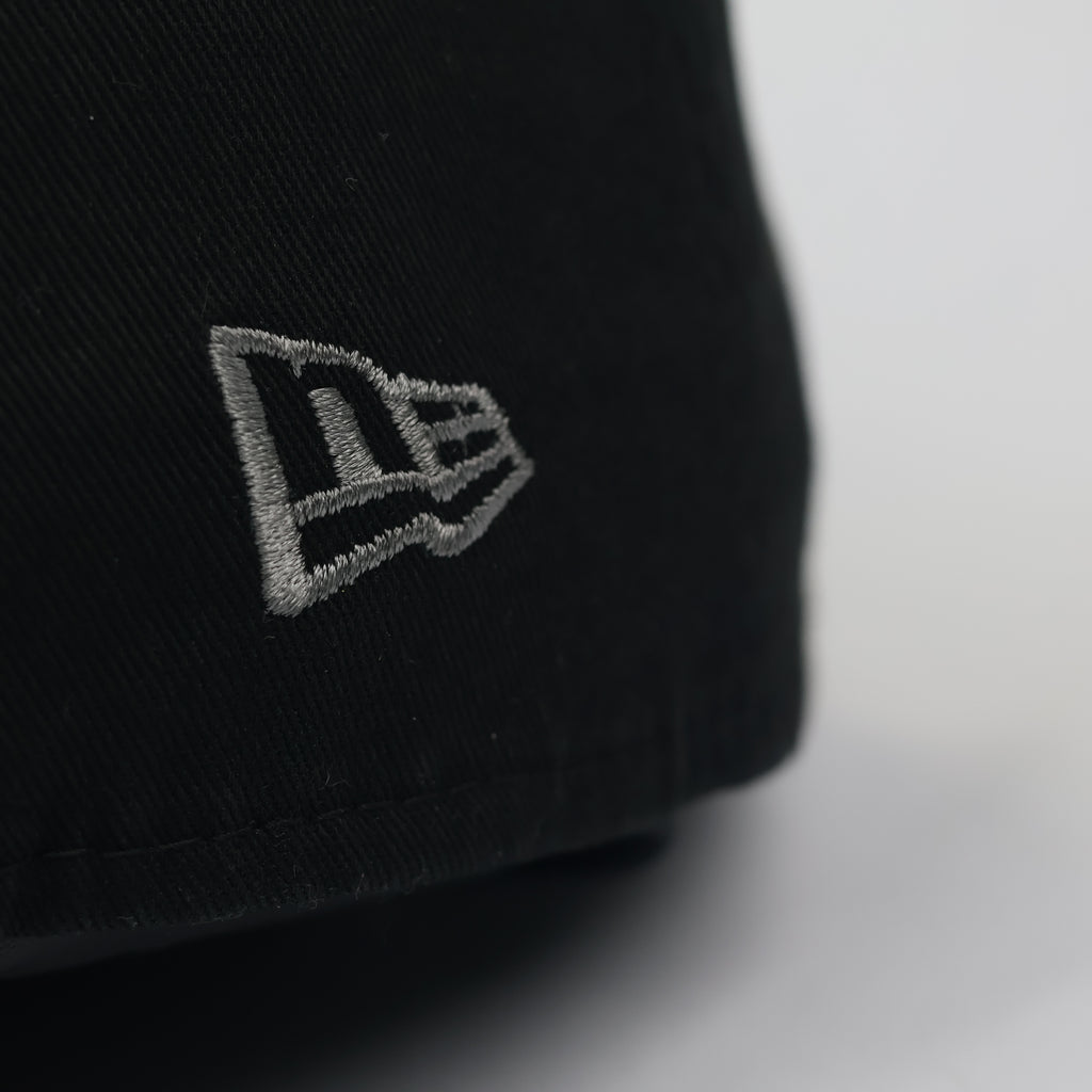 New Era 9FORTY NY Yankees Adjustable Thrifted Cap - Black & Grey