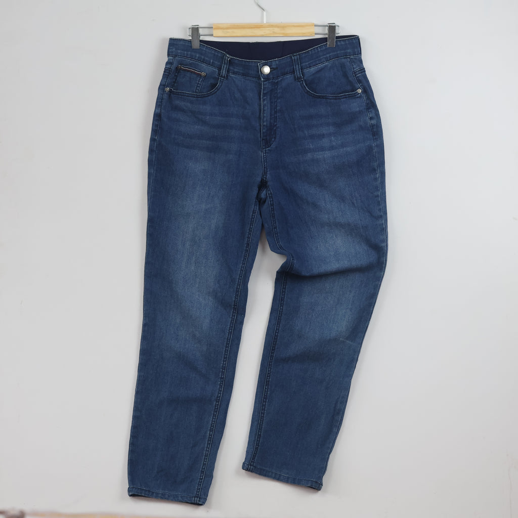 Thrifted Bang Bang Men's Blue Straight Fit Jeans 32 Waist/ J1035