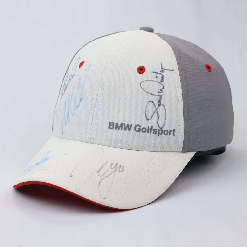 BMW Autographed Golfsport Official Merchandise Thrifted Cap - Rare Thrifted Find