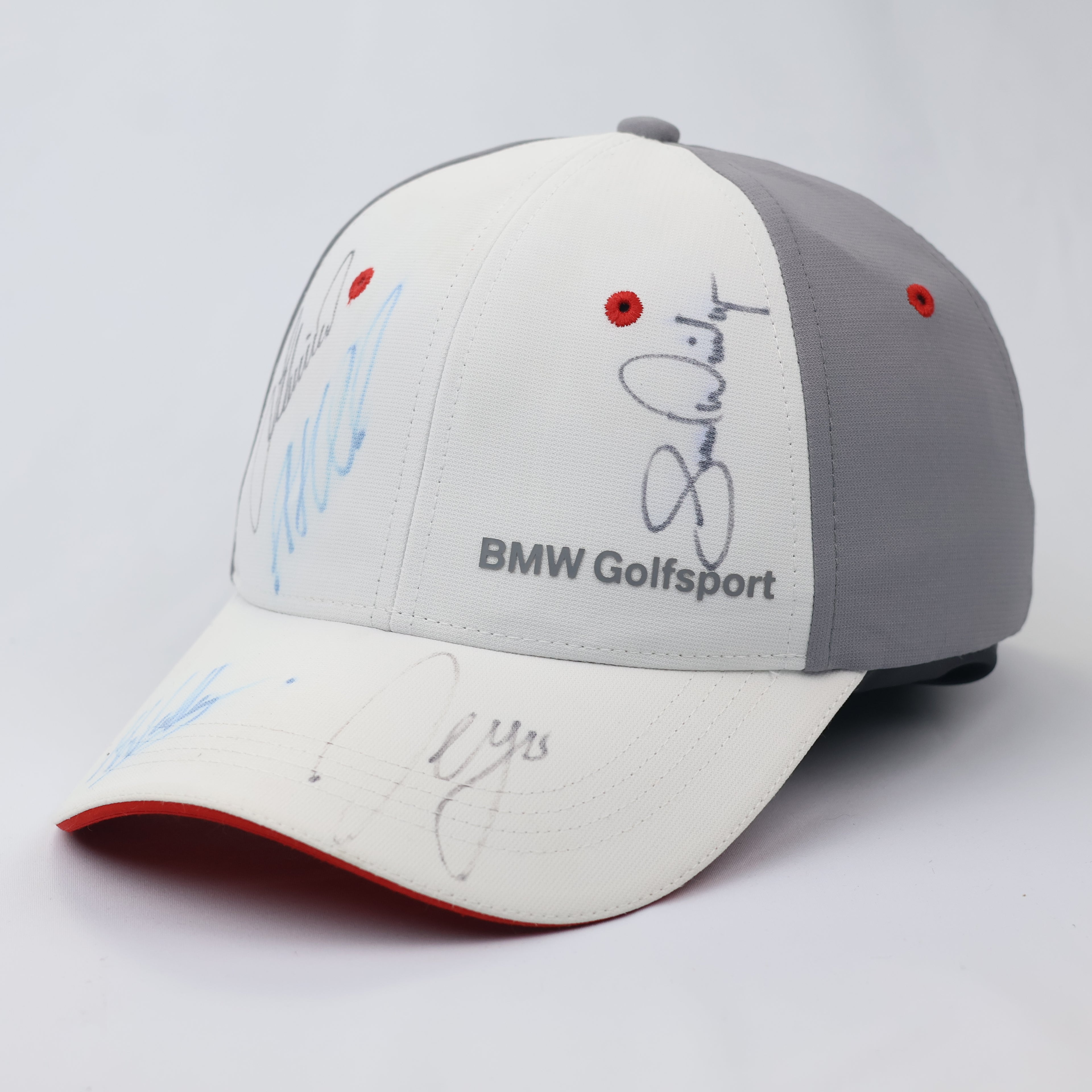 BMW Autographed Golfsport Official Merchandise Thrifted Cap - Rare Thrifted Find