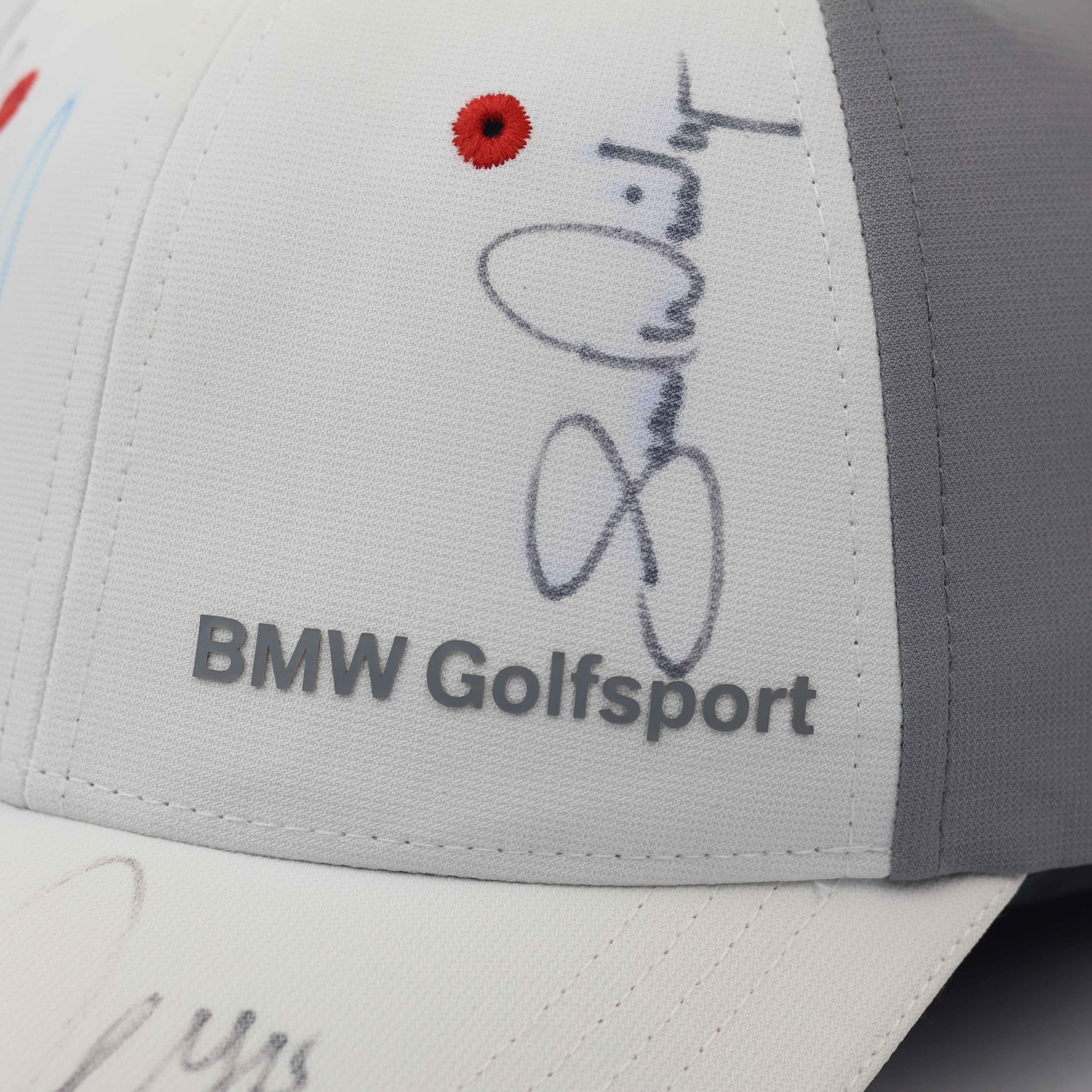 BMW Autographed Golfsport Official Merchandise Thrifted Cap - Rare Thrifted Find