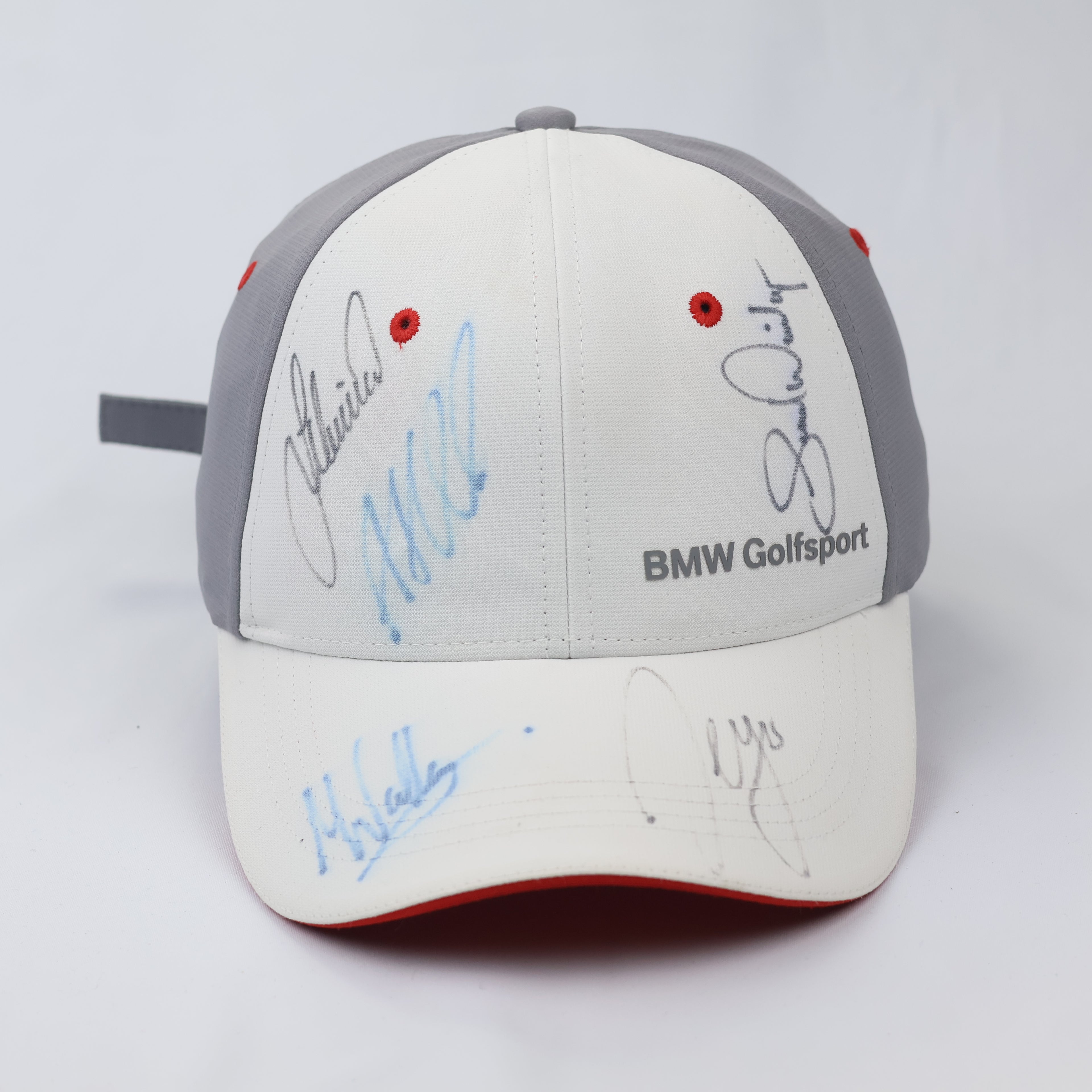 BMW Autographed Golfsport Official Merchandise Thrifted Cap - Rare Thrifted Find
