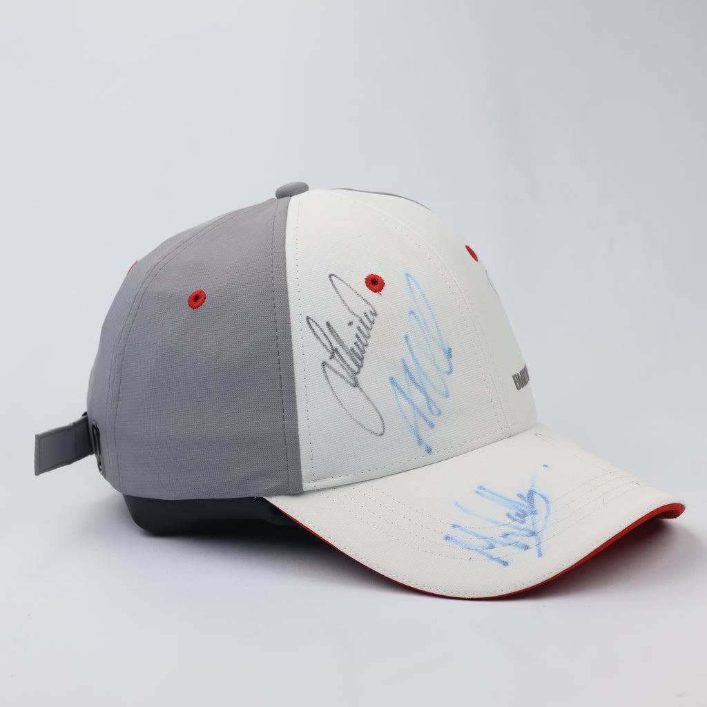 BMW Autographed Golfsport Official Merchandise Thrifted Cap - Rare Thrifted Find