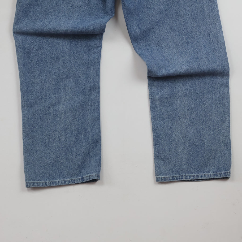 Thrifted Zetta22 Men's Blue Wide Leg Jeans 32 Waist/ J1034