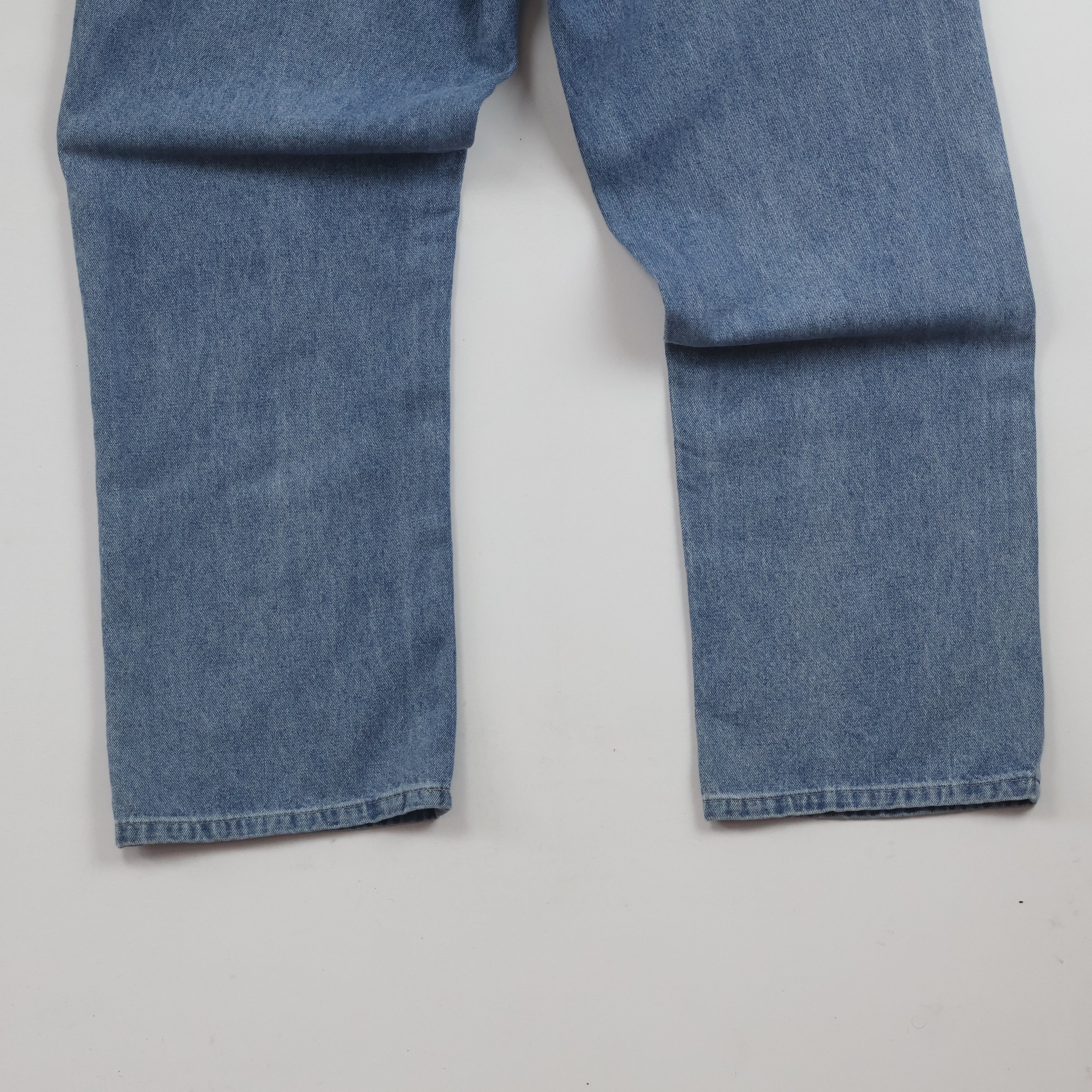 Thrifted Zetta22 Men's Blue Wide Leg Jeans 32 Waist/ J1034