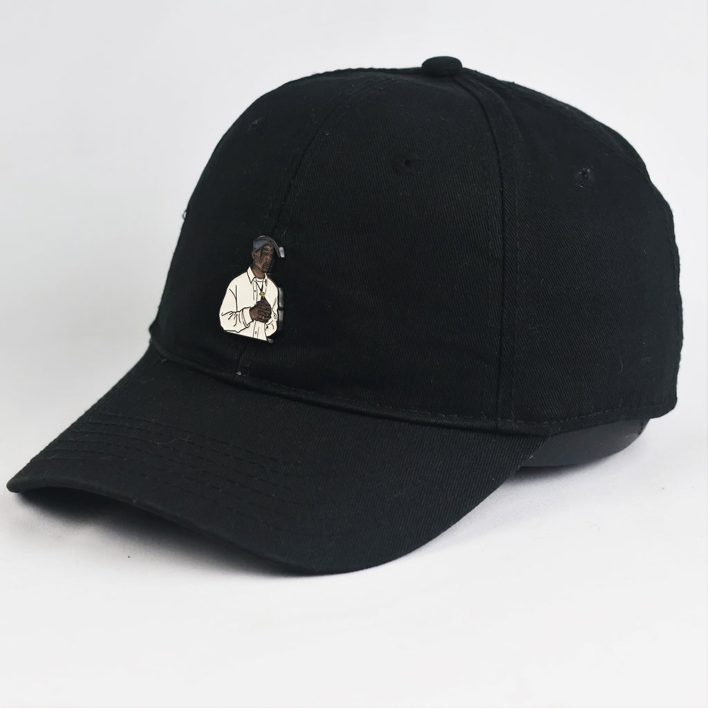 Thrifted Cayler & Sons Premium Headwear Black Baseball Cap | 10820