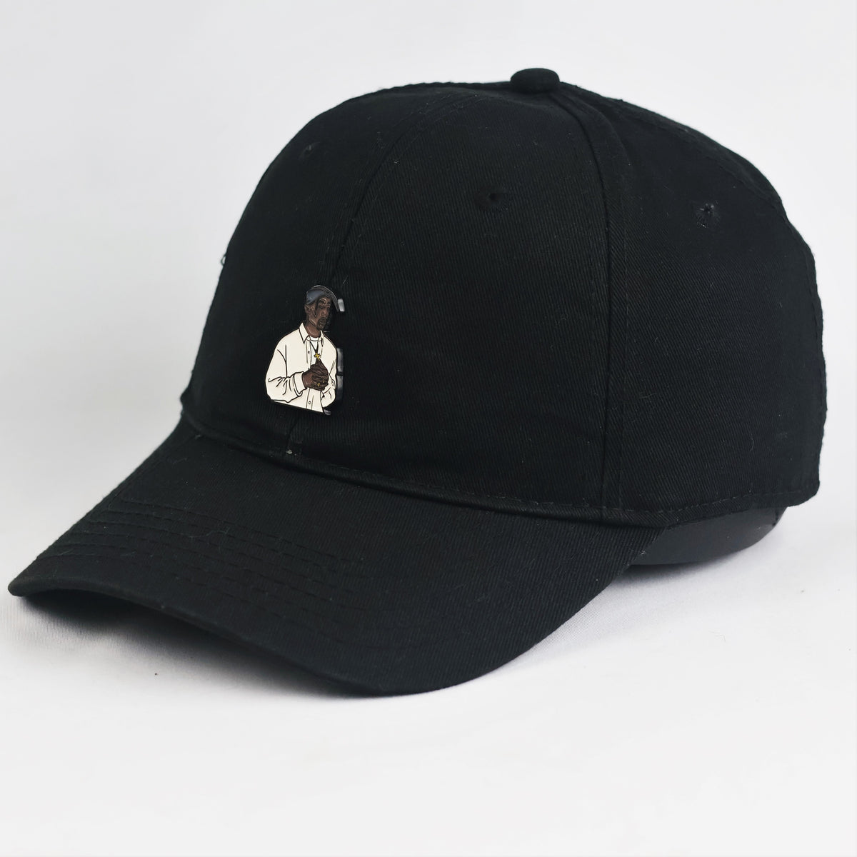 Thrifted Cayler & Sons Premium Headwear Black Baseball Cap | 10820