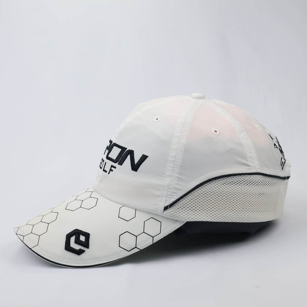 Epon Golf Japan Forged Performance Thrifted Cap - White Mesh Panel Hat