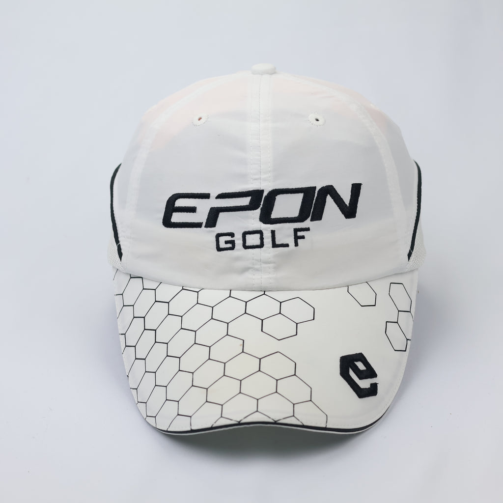 Epon Golf Japan Forged Performance Thrifted Cap - White Mesh Panel Hat