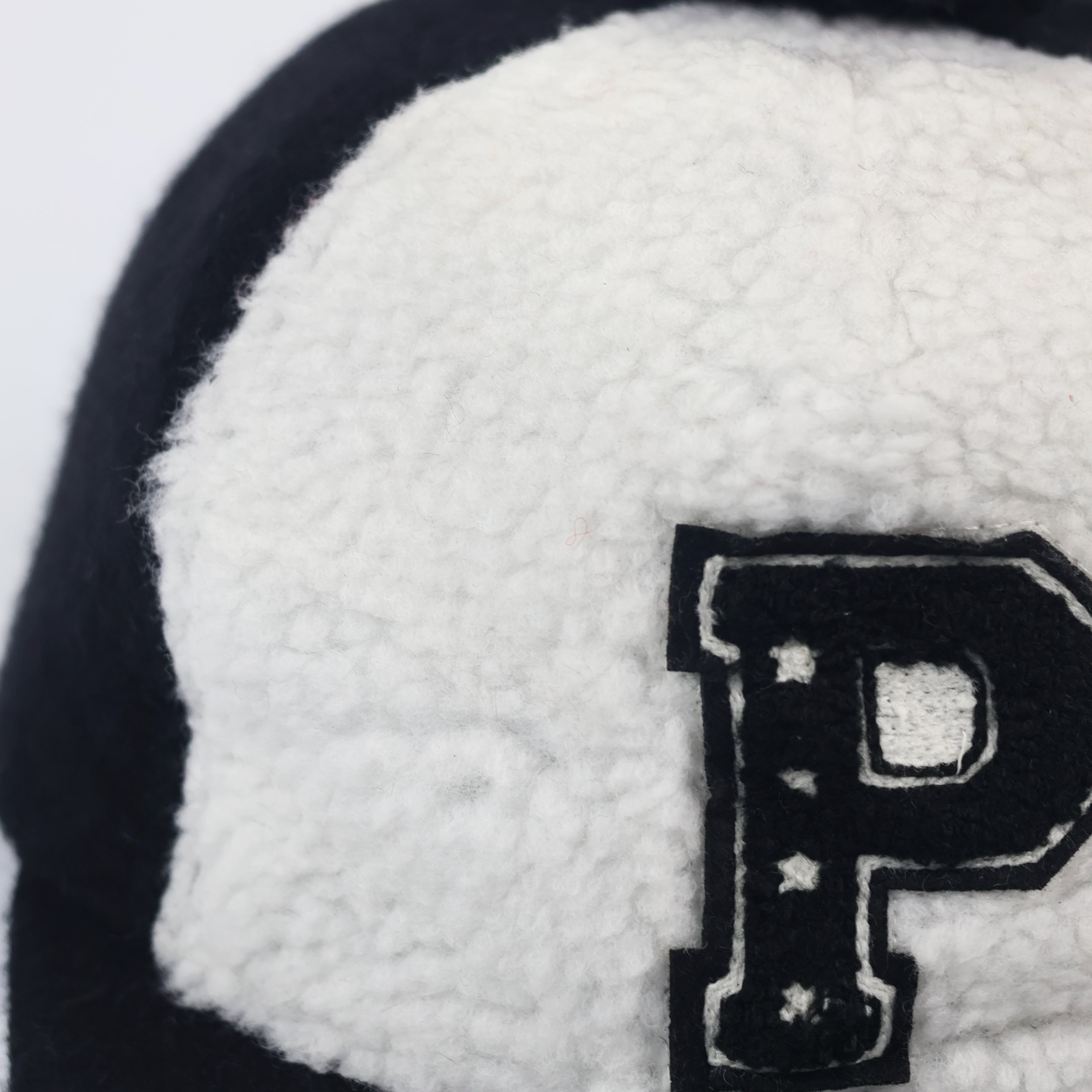 Official ZOH Kids Blue Ribbed Beanie – "P"  Logo Winter Cap