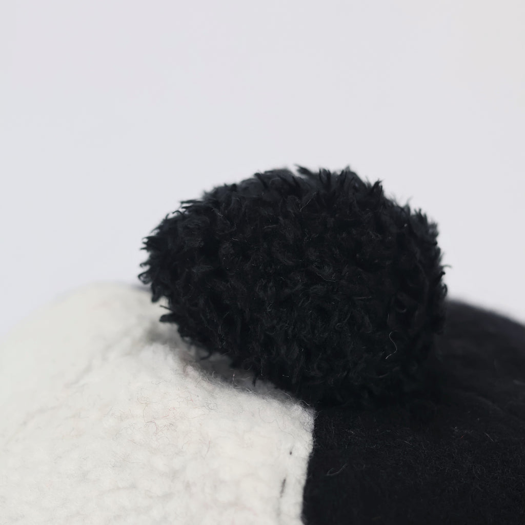 Official ZOH Kids Blue Ribbed Beanie – "P"  Logo Winter Cap