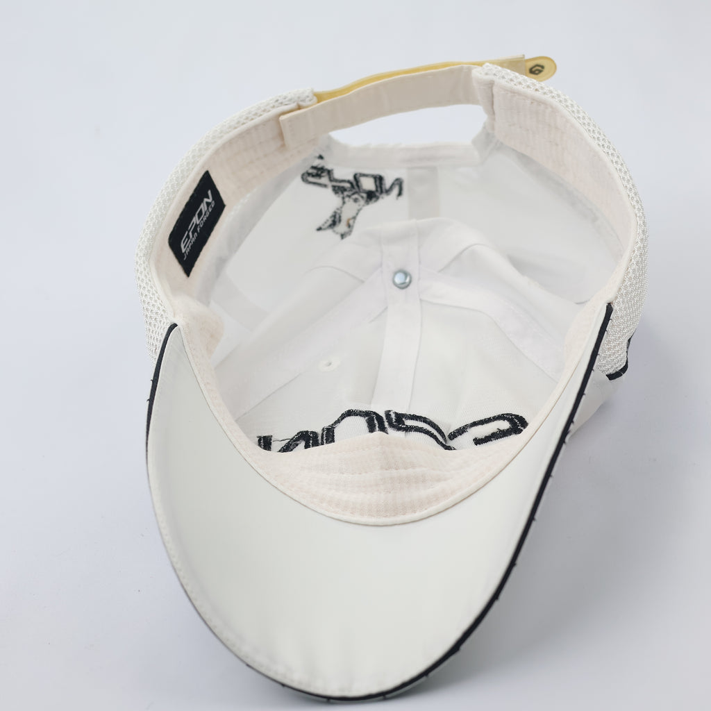 Epon Golf Japan Forged Performance Thrifted Cap - White Mesh Panel Hat