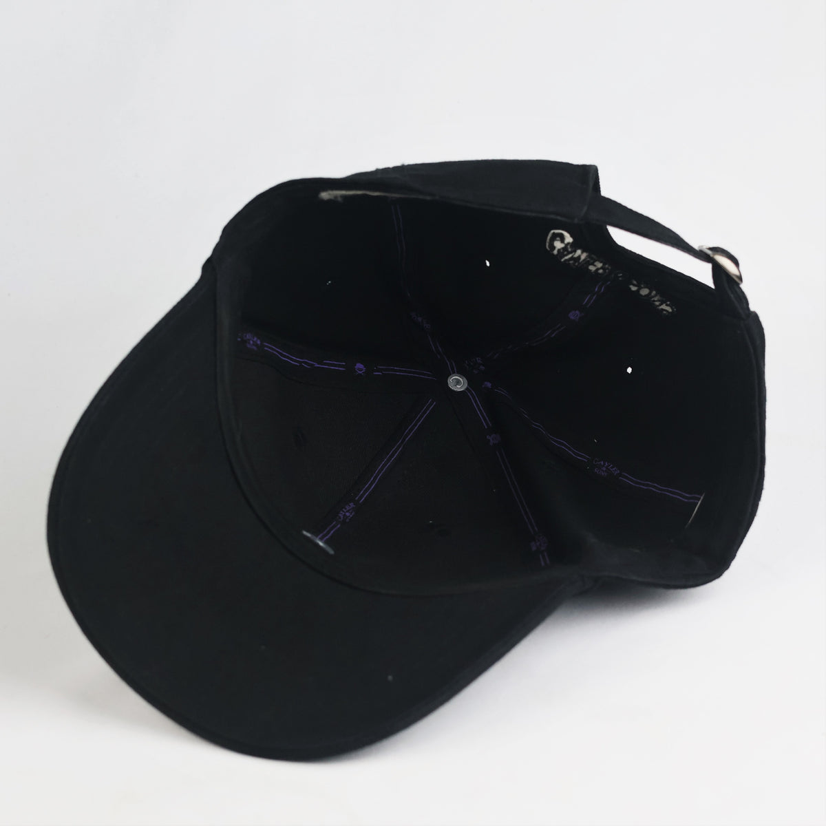 Thrifted Cayler & Sons Premium Headwear Black Baseball Cap | 10820